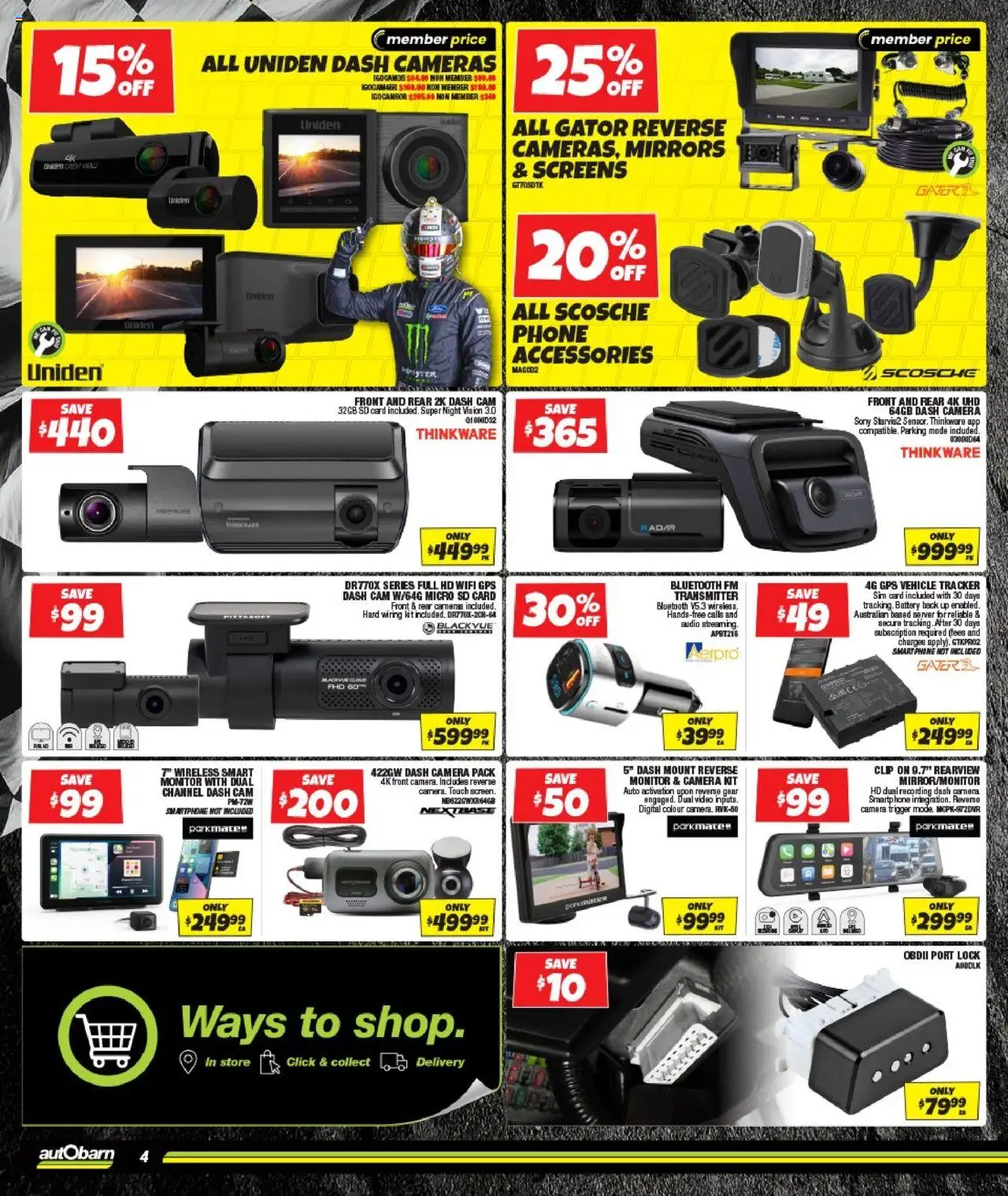 Autobarn catalogue - valid from 01.10.2025 | Page: 4 | Products: Clip, Phone, Monitor, Camera
