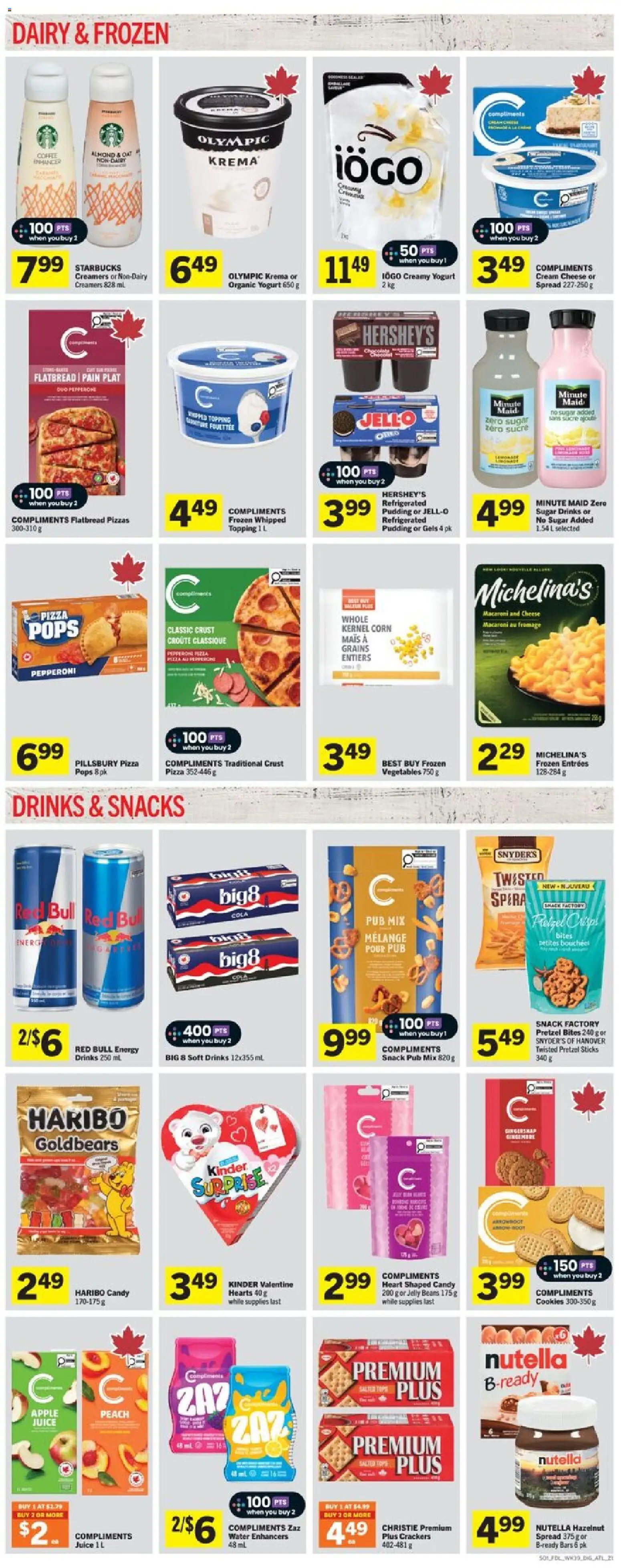 Foodland flyer valid from 22.01.2026 | Page: 5 | Products: Cream, Cheese, Coffee, Pizza