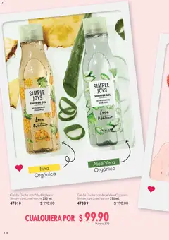 Vista previa de Oriflame Buen Fin, nuevo folleto de la tienda, válido en México a partir del 25.10.2025 | Página: 126 | Productos: Piña, Gel de ducha