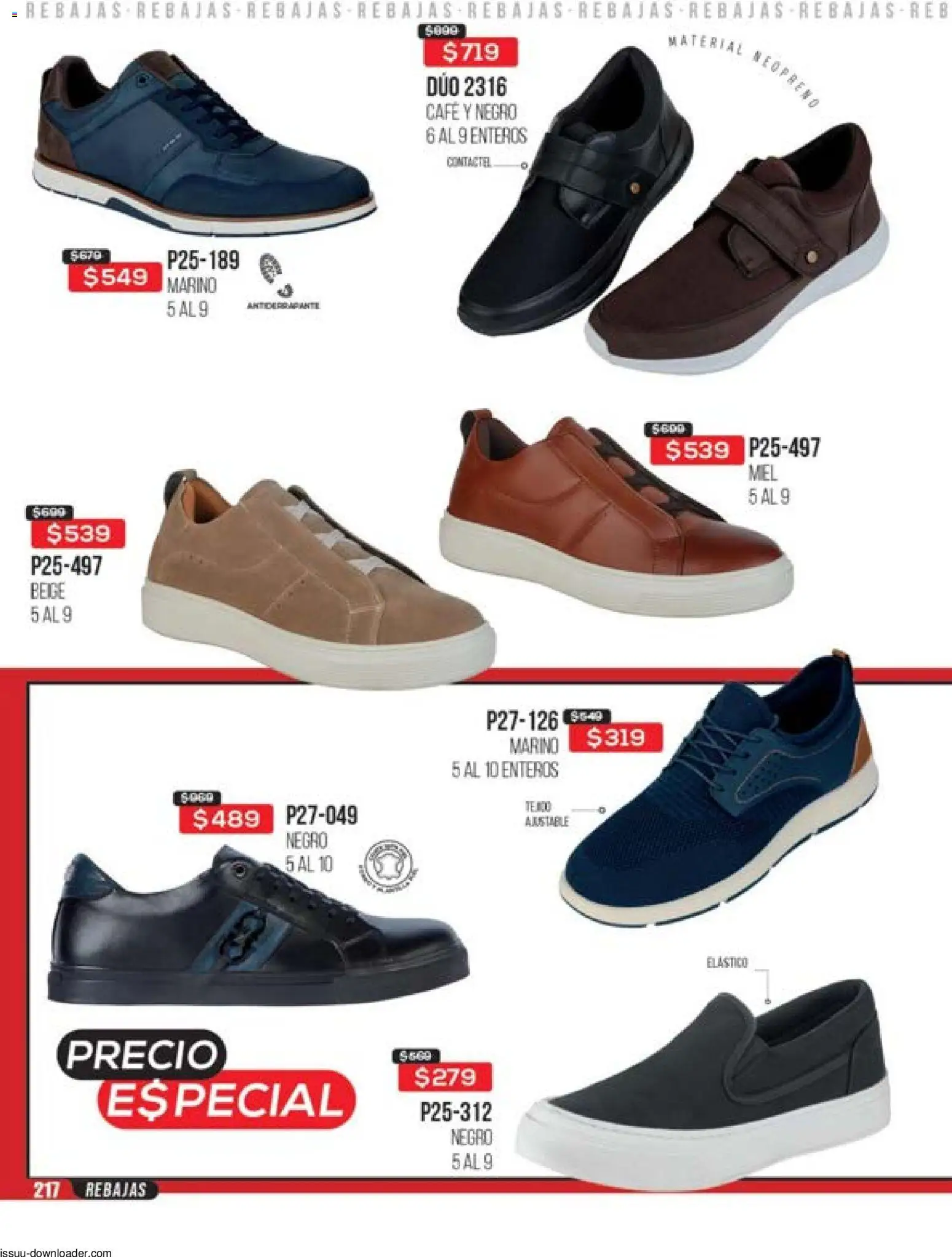 Nuevas ofertas de Cklass válidas en toda la República Mexicana desde el 31.10.2025. ¡Encuentra las mejores ofertas en Cklass catálogo Súper Rebajas Calzado! | Página: 218