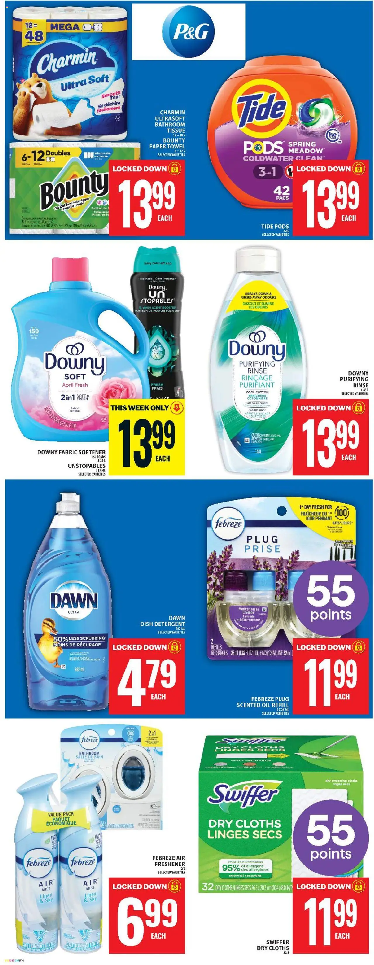 Food Basics flyer valid from 28.08.2025 | Page: 22 | Products: Cap, Fabric softener, Detergent, Oil