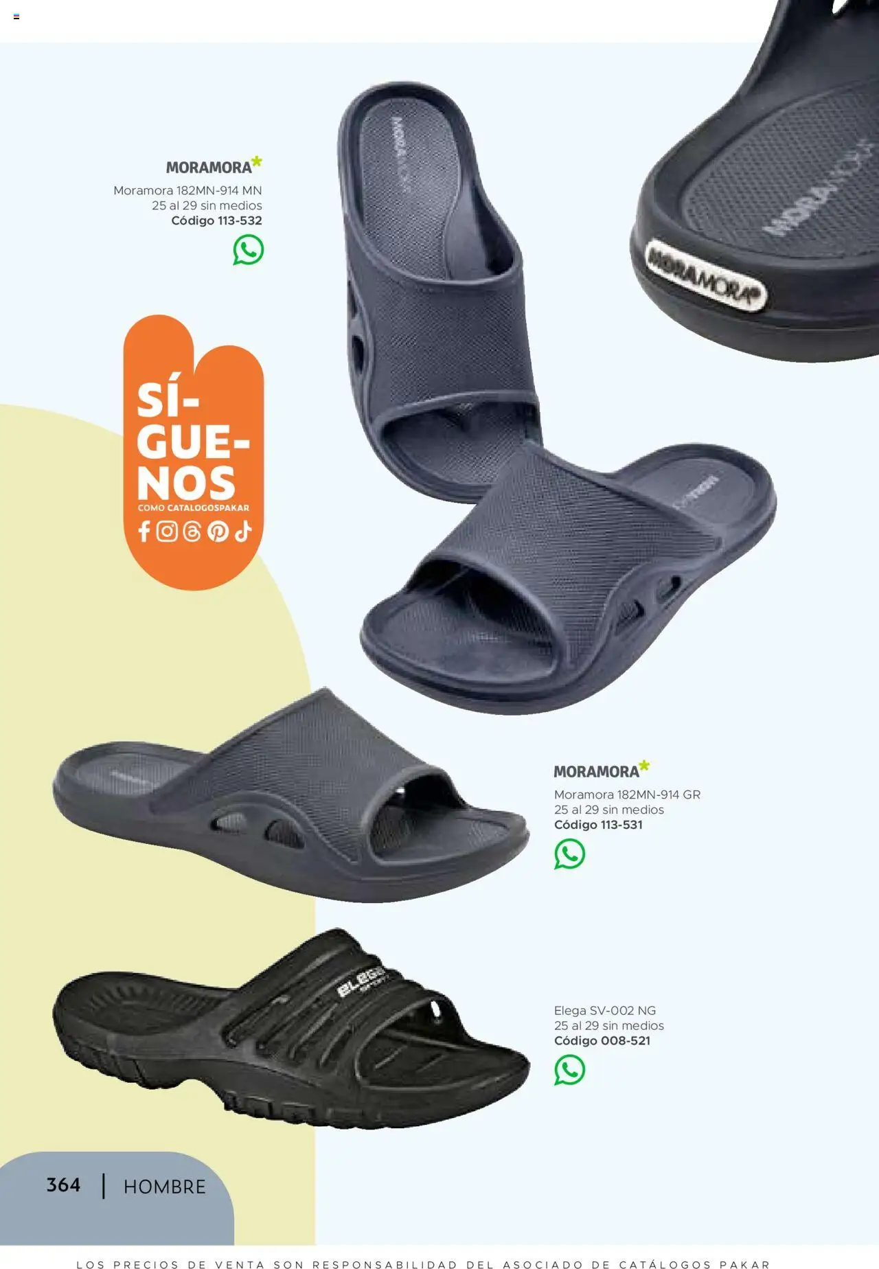 Nuevas ofertas de SC Pakar válidas en toda la República Mexicana desde el 24.07.2025. ¡Encuentra las mejores ofertas en SC Pakar - Catálogo Hombre otoño / invierno! | Página: 364