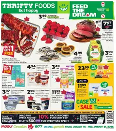 Preview of Thrifty Foods weekly flyer / circulaire from shop Thrifty Foods valid from 15.01.2026