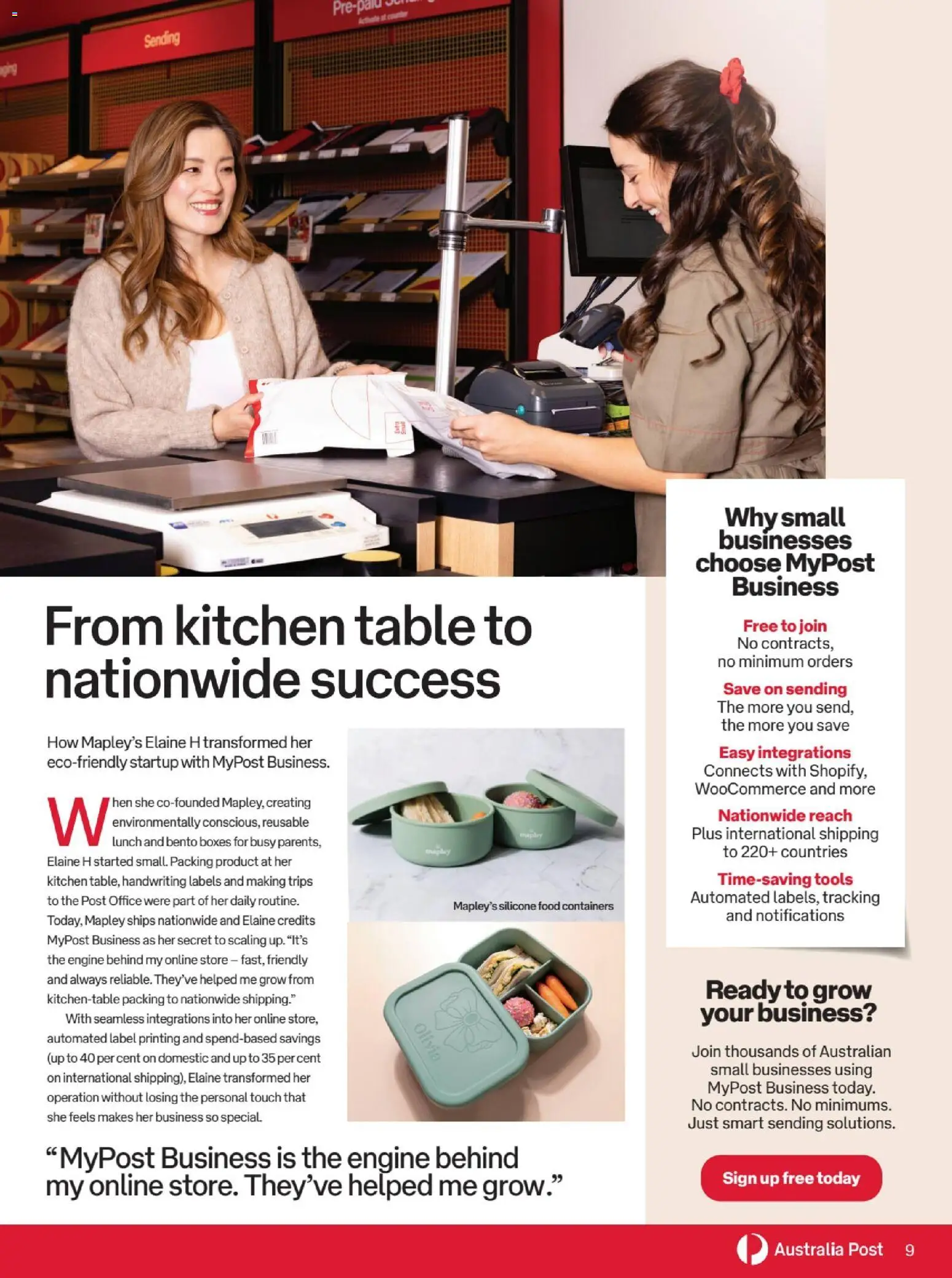 Australia Post catalogue - valid from 19.02.2026 | Page: 9 | Products: Table, Domestic, Tools