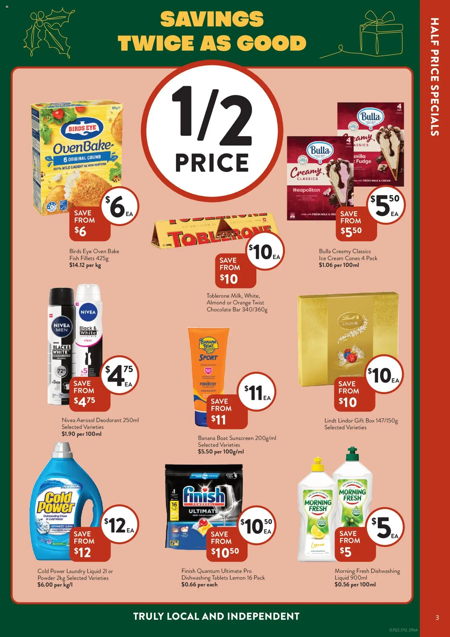 Foodworks catalogue - valid from 17.12.2025 | Page: 3 | Products: Box, Milk, Chocolate, Sunscreen