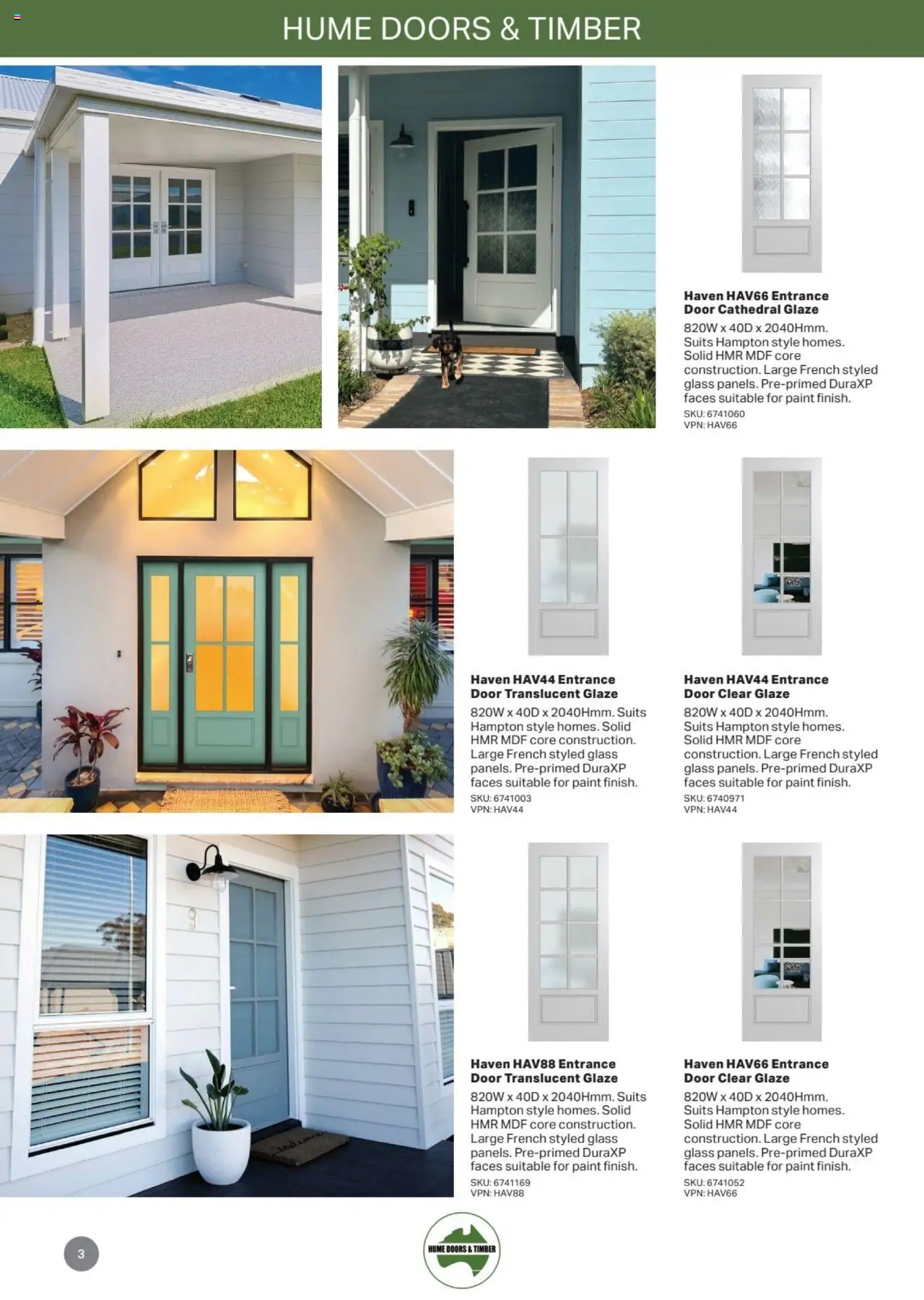 Mitre 10 catalogue - valid from 06.11.2024 | Page: 3 | Products: Door
