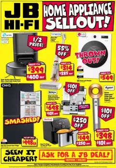 Preview of JB Hi-Fi Home Appliance Sellout - valid from 23.10.2025