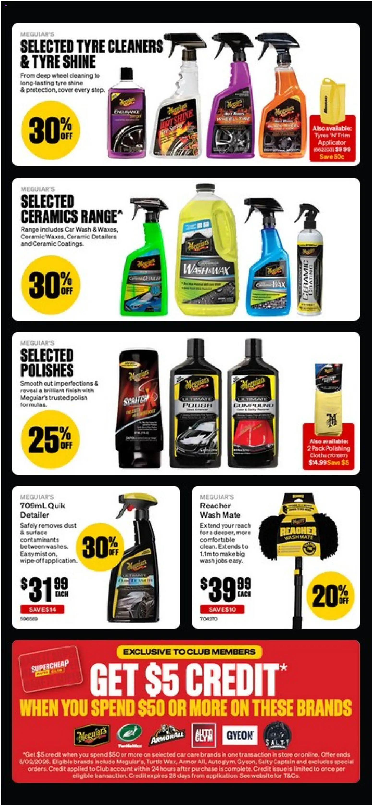 Supercheap Auto catalogue - valid from 21.01.2026 | Page: 4 | Products: Polish, Hat