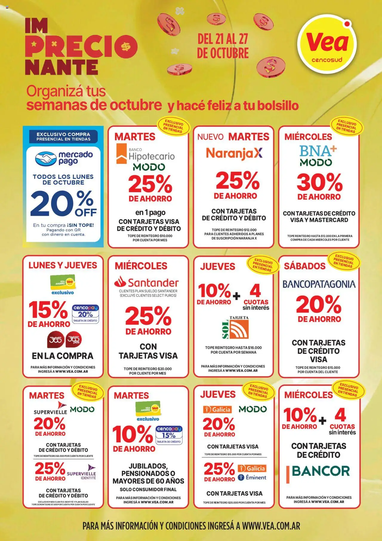 Vea - Ofertas - Córdoba │ válido desde el 21.10.2025 | Página: 8 | Productos: Banco