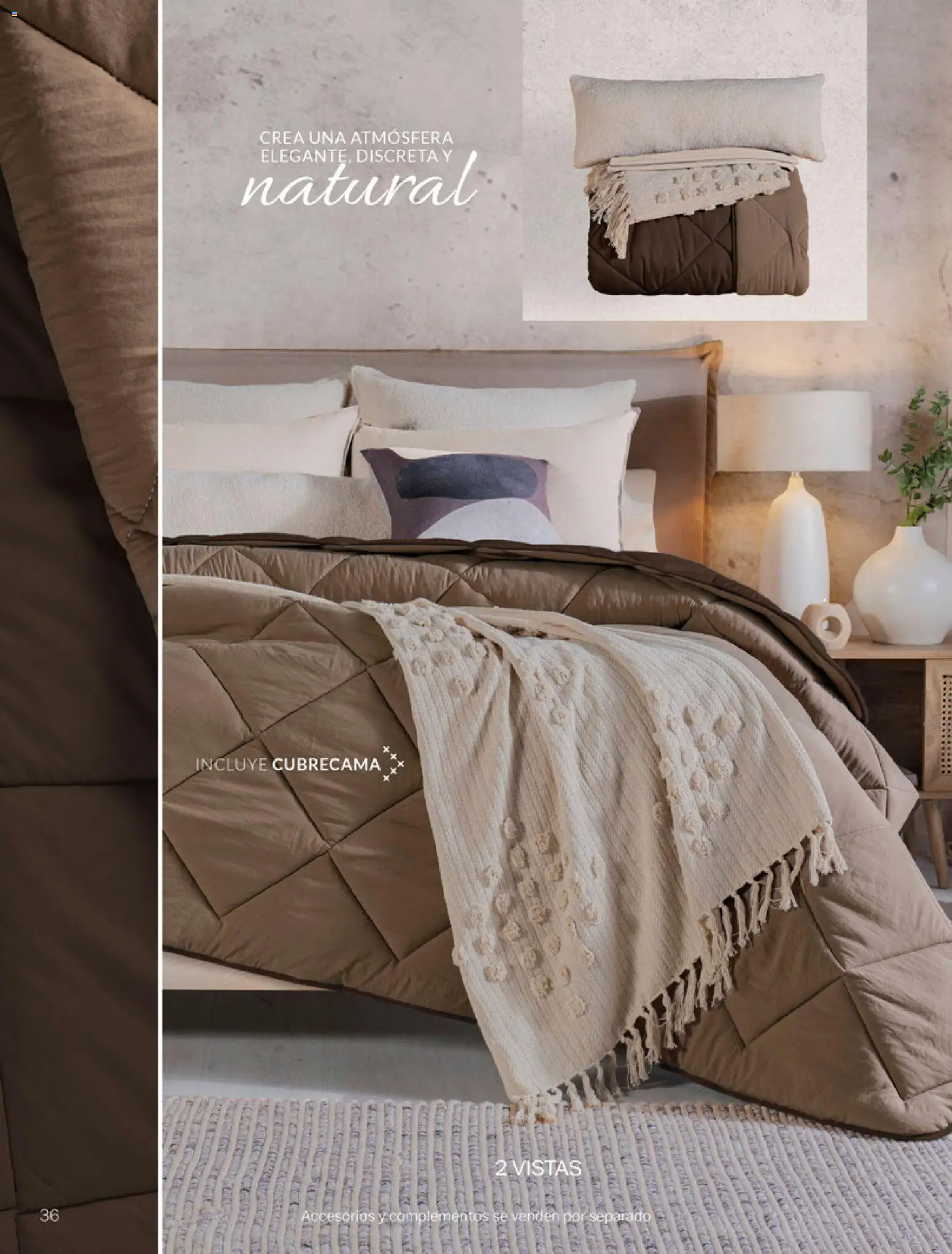 Nuevas ofertas de Vianney válidas en toda la República Mexicana desde el 06.03.2026. ¡Encuentra las mejores ofertas en Vianney catálogo Tu hogar, nuestra pasión! | Página: 38