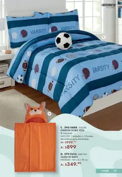 Vista previa de Andrea catálogo Mamá y Peques, nuevo folleto de la tienda, válido en México a partir del 19.04.2026 | Página: 75 | Productos: Baño