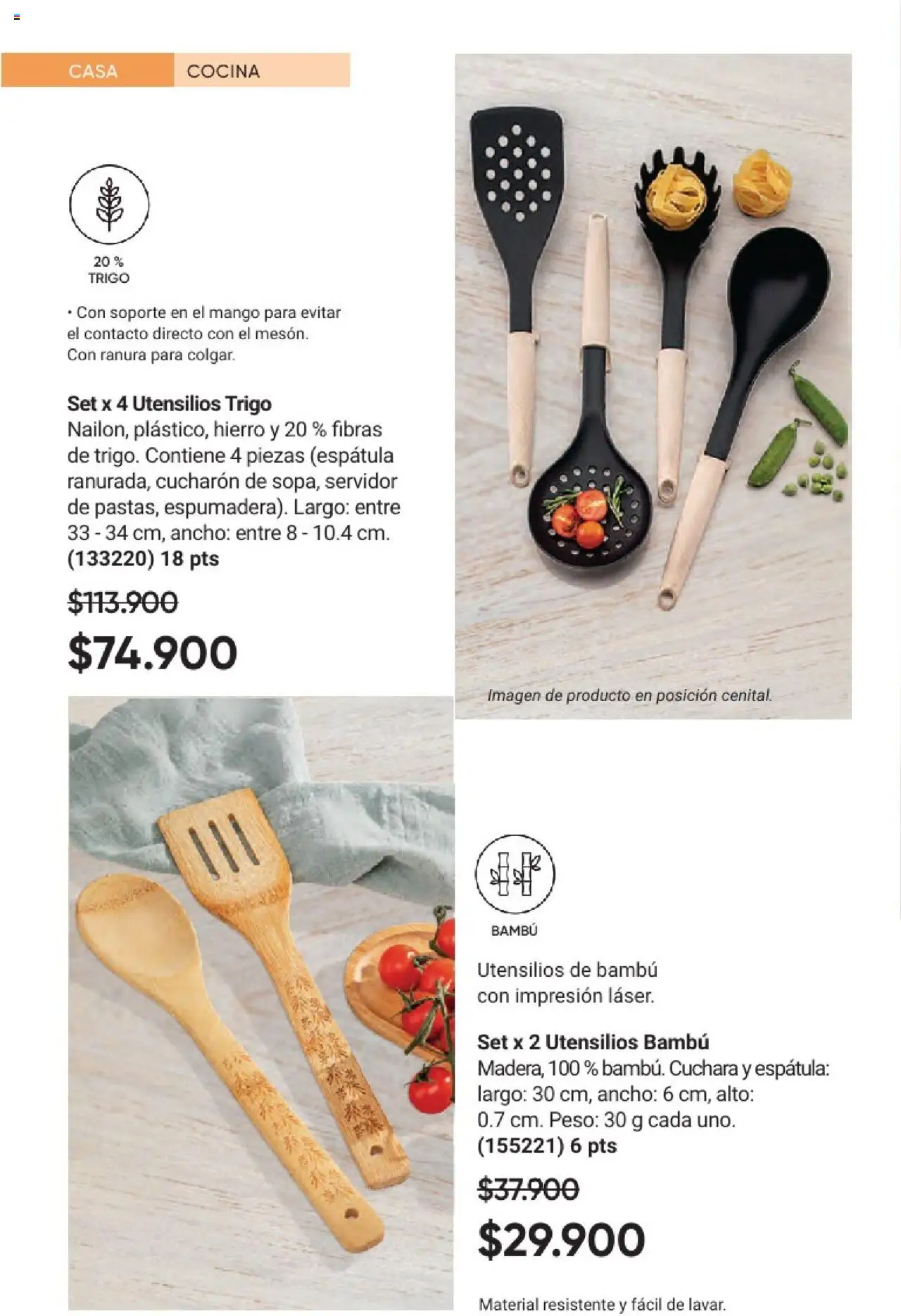 Avon revista - valida desde el 18.06.2025 | Página: 43 | Productos: Espatula, Cocina, Mango, Cuchara