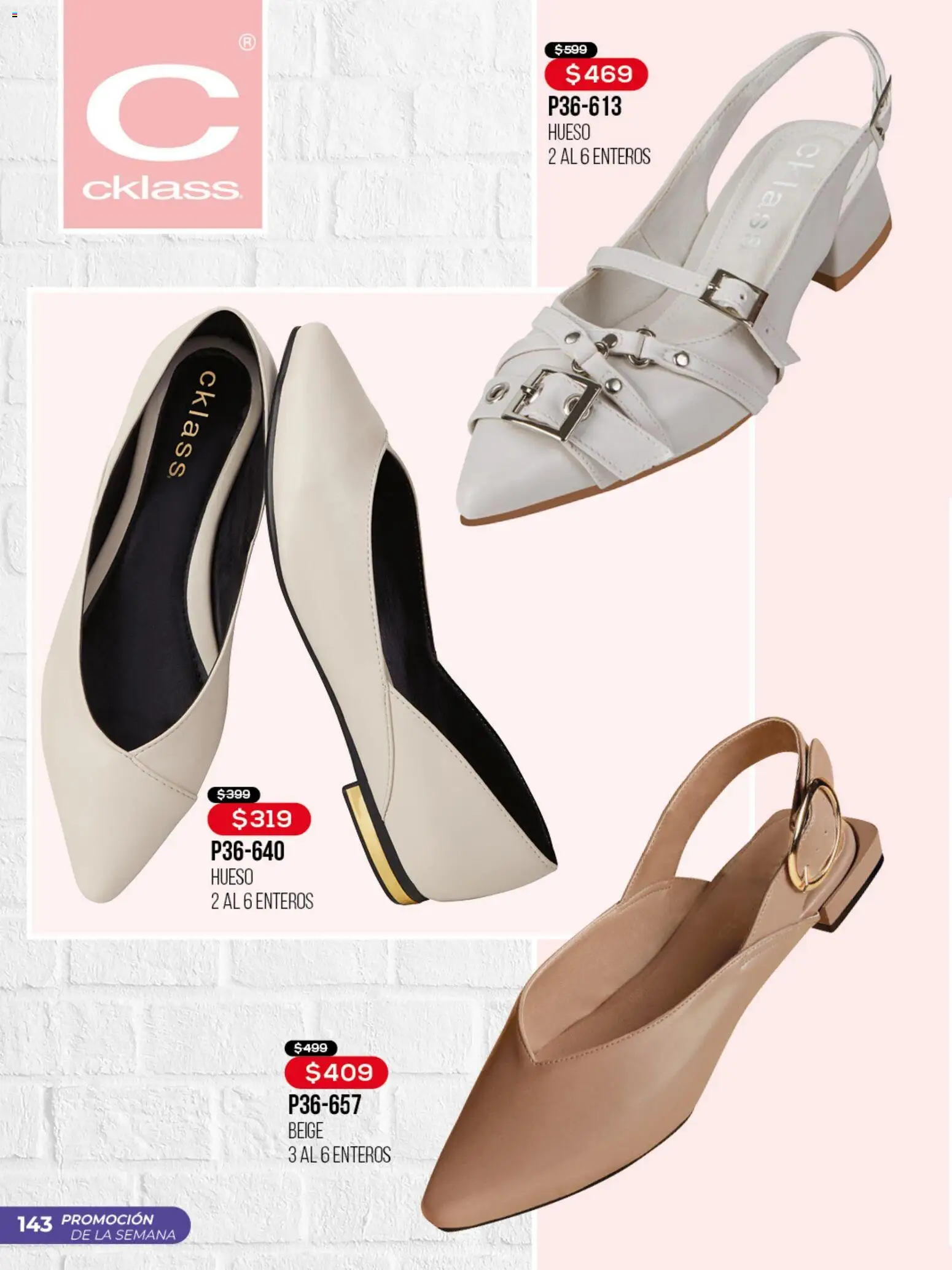 Nuevas ofertas de Cklass válidas en toda la República Mexicana desde el 16.02.2026. ¡Encuentra las mejores ofertas en Cklass catálogo Promo Semanal! | Página: 144