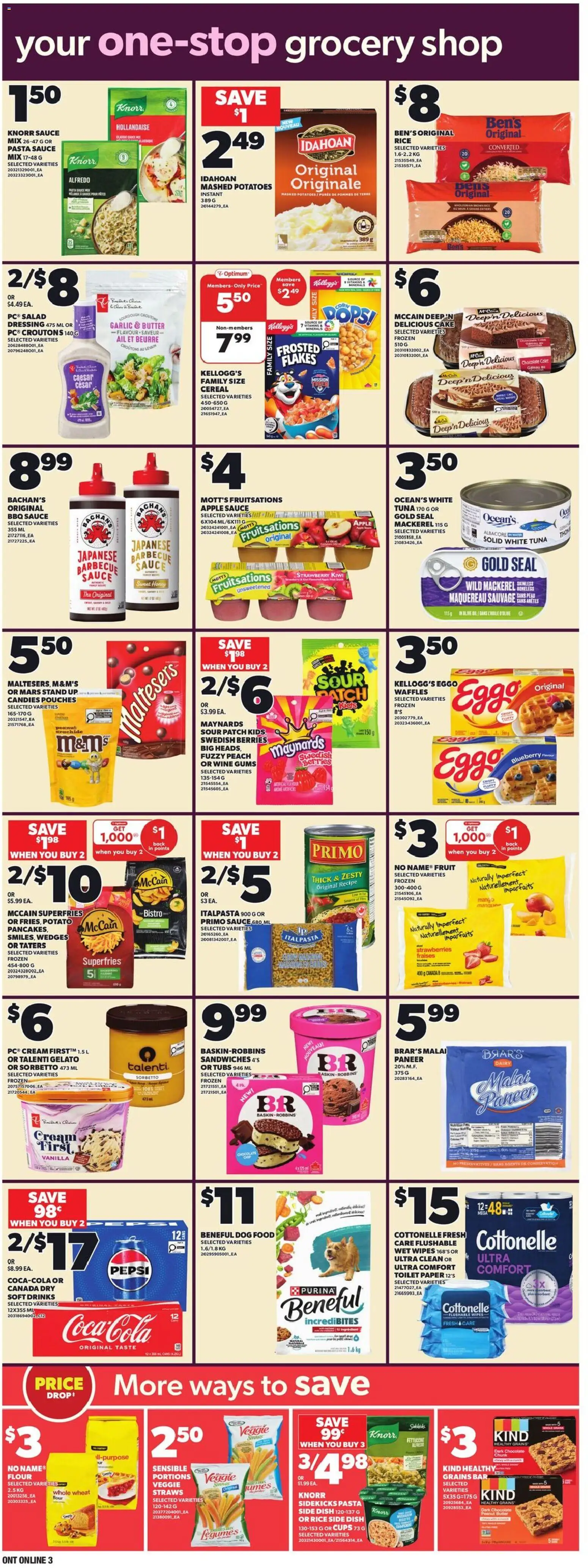 Independent Grocer flyer valid from 26.03.2026 | Page: 11 | Products: Pasta, Cream, Salad, Wine