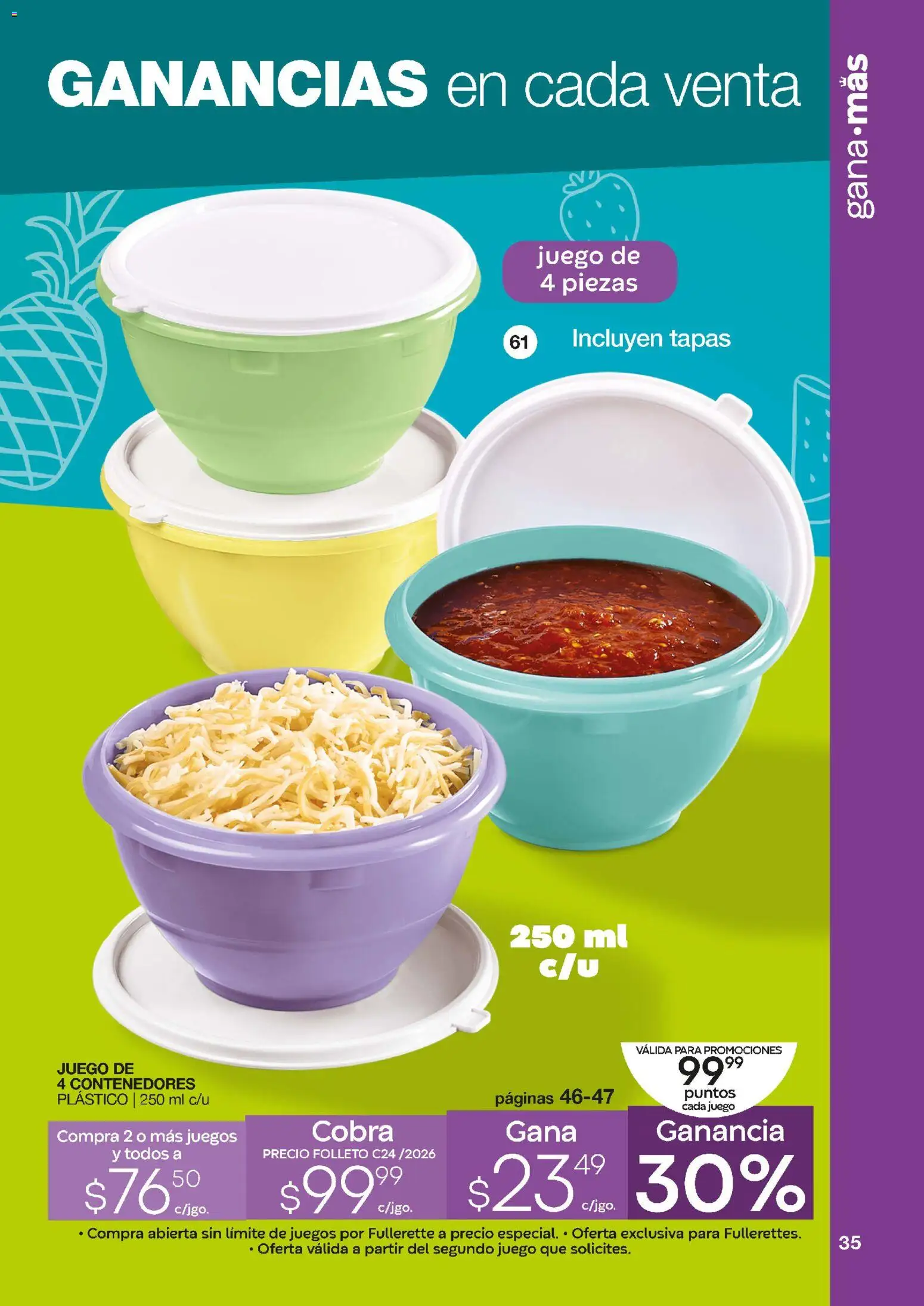 Nuevas ofertas de Fuller válidas en toda la República Mexicana desde el 04.03.2026. ¡Encuentra las mejores ofertas en Fuller Gana Mas C24 2026! | Página: 33 | Productos: Juego