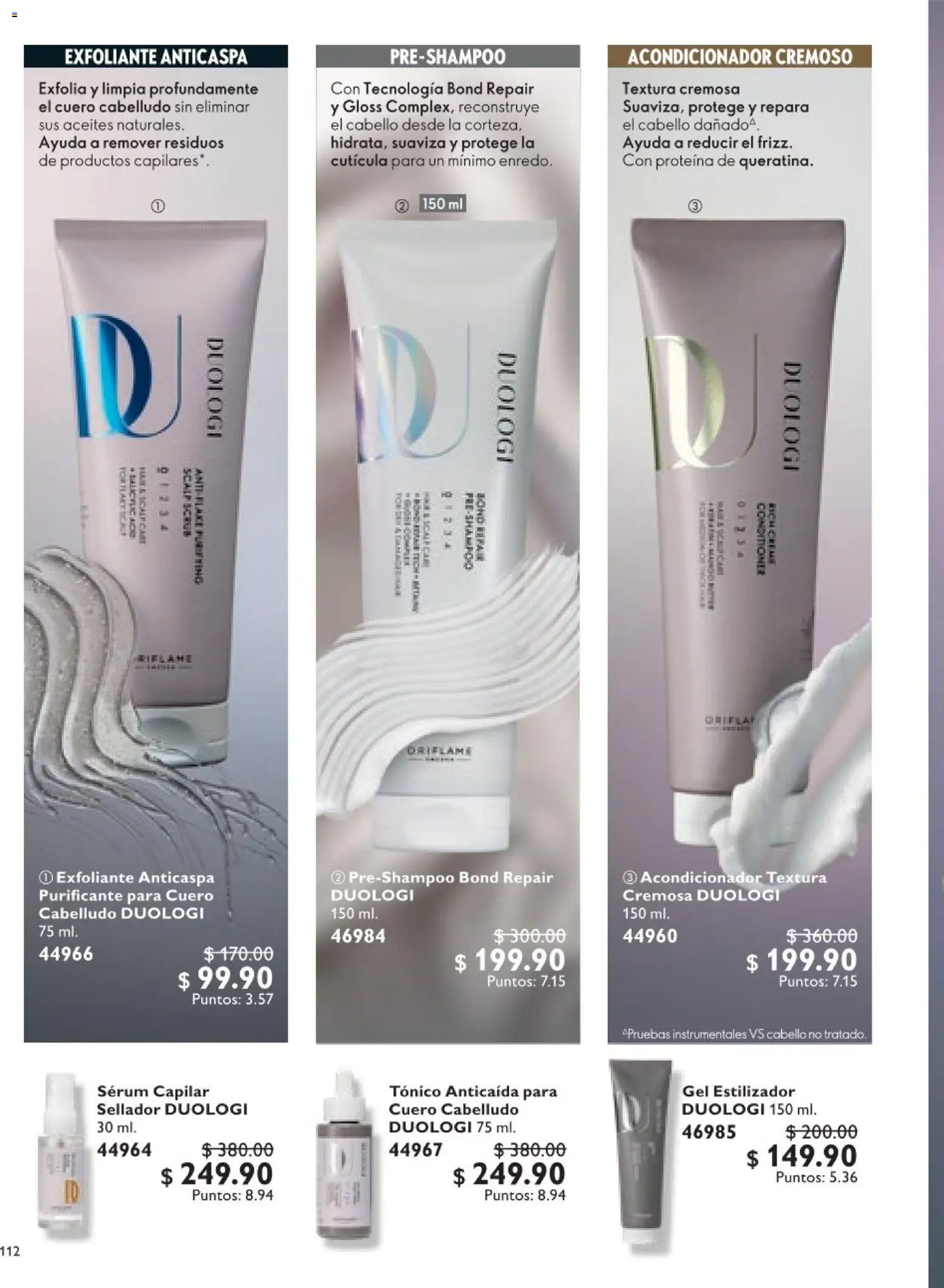 Nuevas ofertas de Oriflame válidas en toda la República Mexicana desde el 18.04.2026. ¡Encuentra las mejores ofertas en Oriflame campaña 6 2026! | Página: 112 | Productos: Serum, Acondicionador