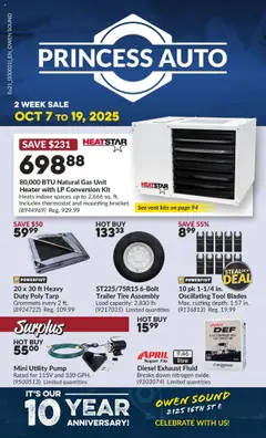 Preview of Princess Auto - 2 Week Sale! from shop Princess Auto valid from 07.10.2025