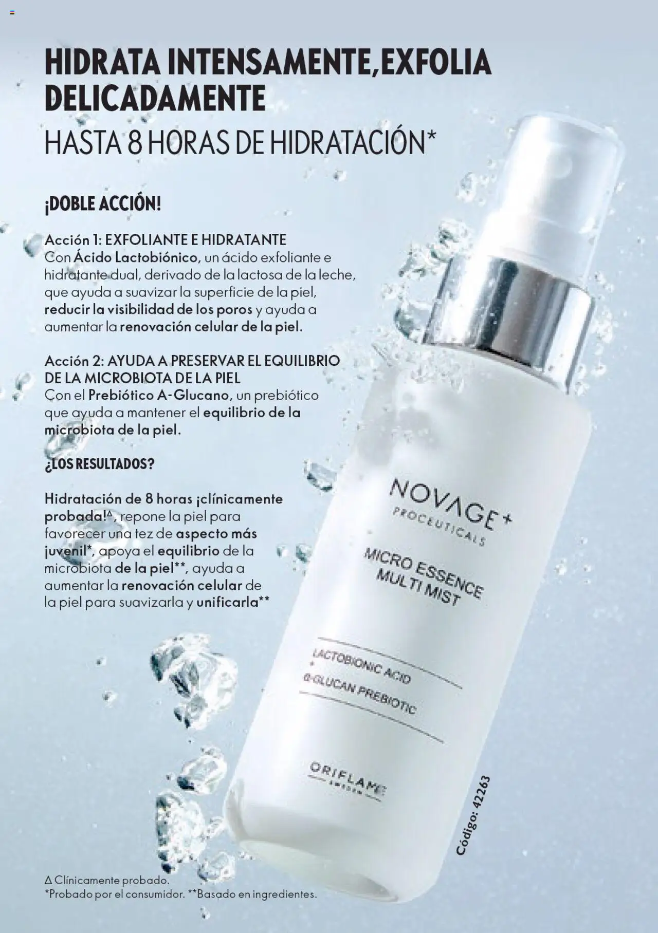Nuevas ofertas de Oriflame válidas en toda la República Mexicana desde el 04.03.2025. ¡Encuentra las mejores ofertas en Oriflame campaña Novage 4 2025! | Página: 51