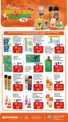 Semar Supermercado - Ofertas Inseticidas  - Pré-Visualização do folheto da loja Semar Supermercado, válido de 07.01.2026