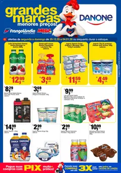 Frangolândia - Ofertas Danone, Pepsico e Flora - Pré-Visualização do folheto da loja Frangolândia, válido de 29.12.2025