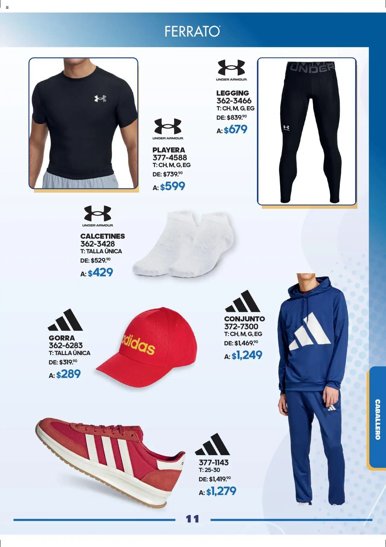 Nuevas ofertas de Andrea válidas en toda la República Mexicana desde el 28.09.2025. ¡Encuentra las mejores ofertas en Andrea - Catálogo Andrea Fest! | Página: 11 | Productos: Gorra, Playera, Conjunto
