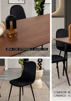Vista previa de Muebles Dico catálogo Black Chicago , nuevo folleto de la tienda, válido en México a partir del 17.03.2026 | Página: 50 | Productos: Extensión, Mesa