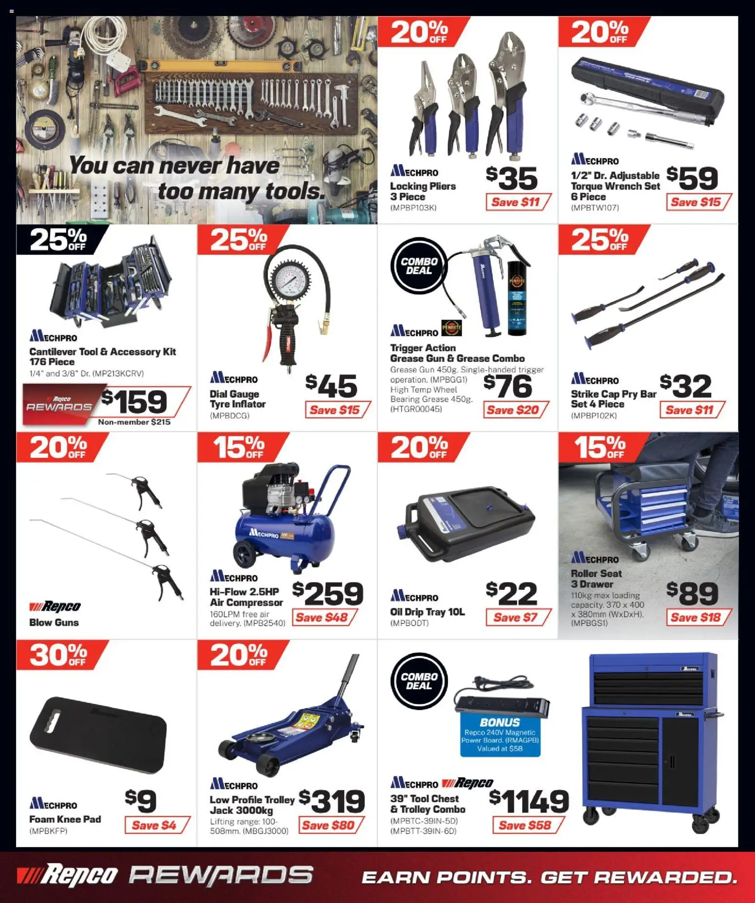 Repco catalogue - valid from 28.01.2026 | Page: 12 | Products: Drawer, Oil, Trolley, Cap