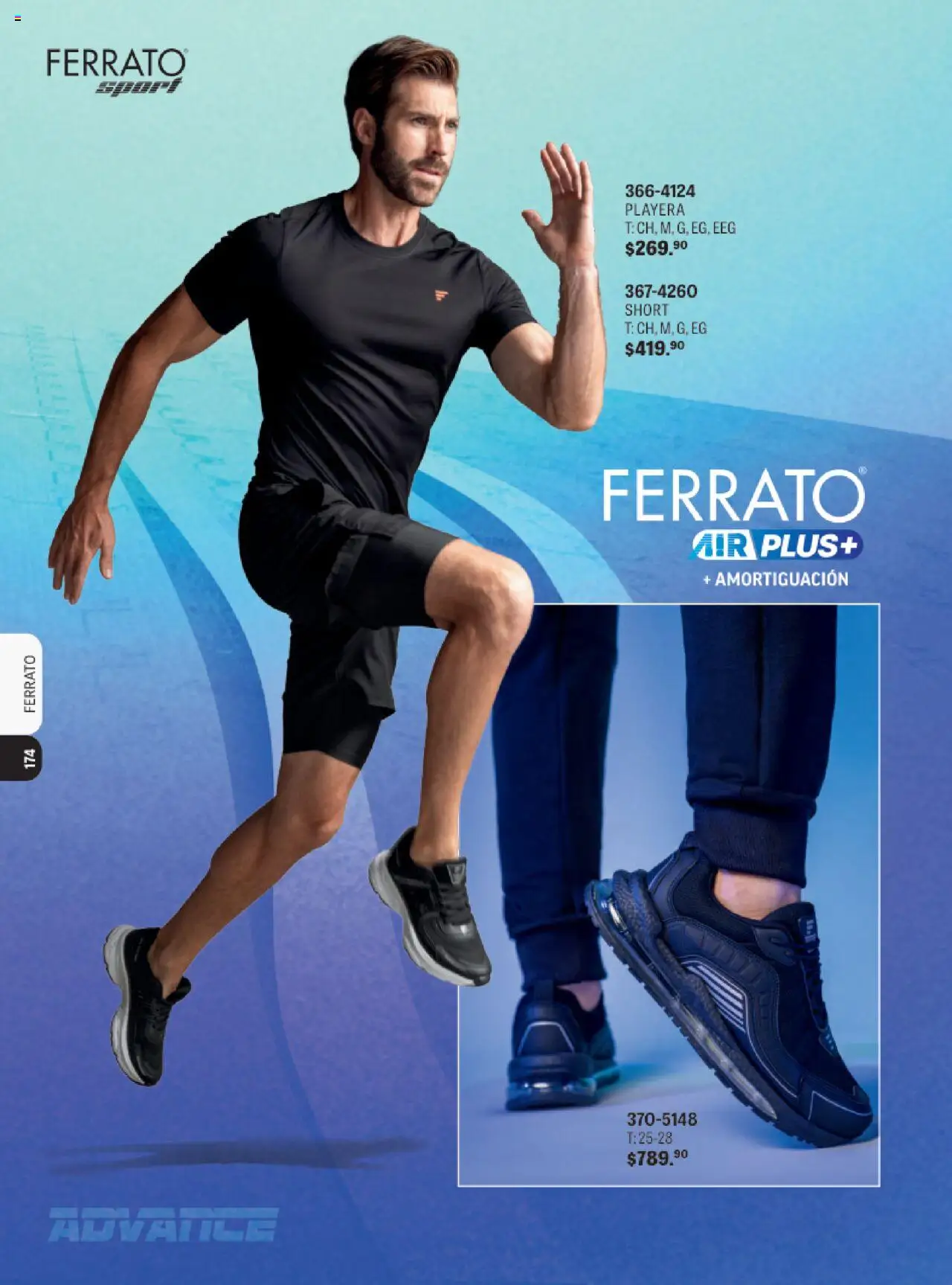 Nuevas ofertas de Andrea válidas en toda la República Mexicana desde el 13.08.2025. ¡Encuentra las mejores ofertas en Andrea - Catálogo Ferrato Sport! | Página: 33 | Productos: Playera, Short