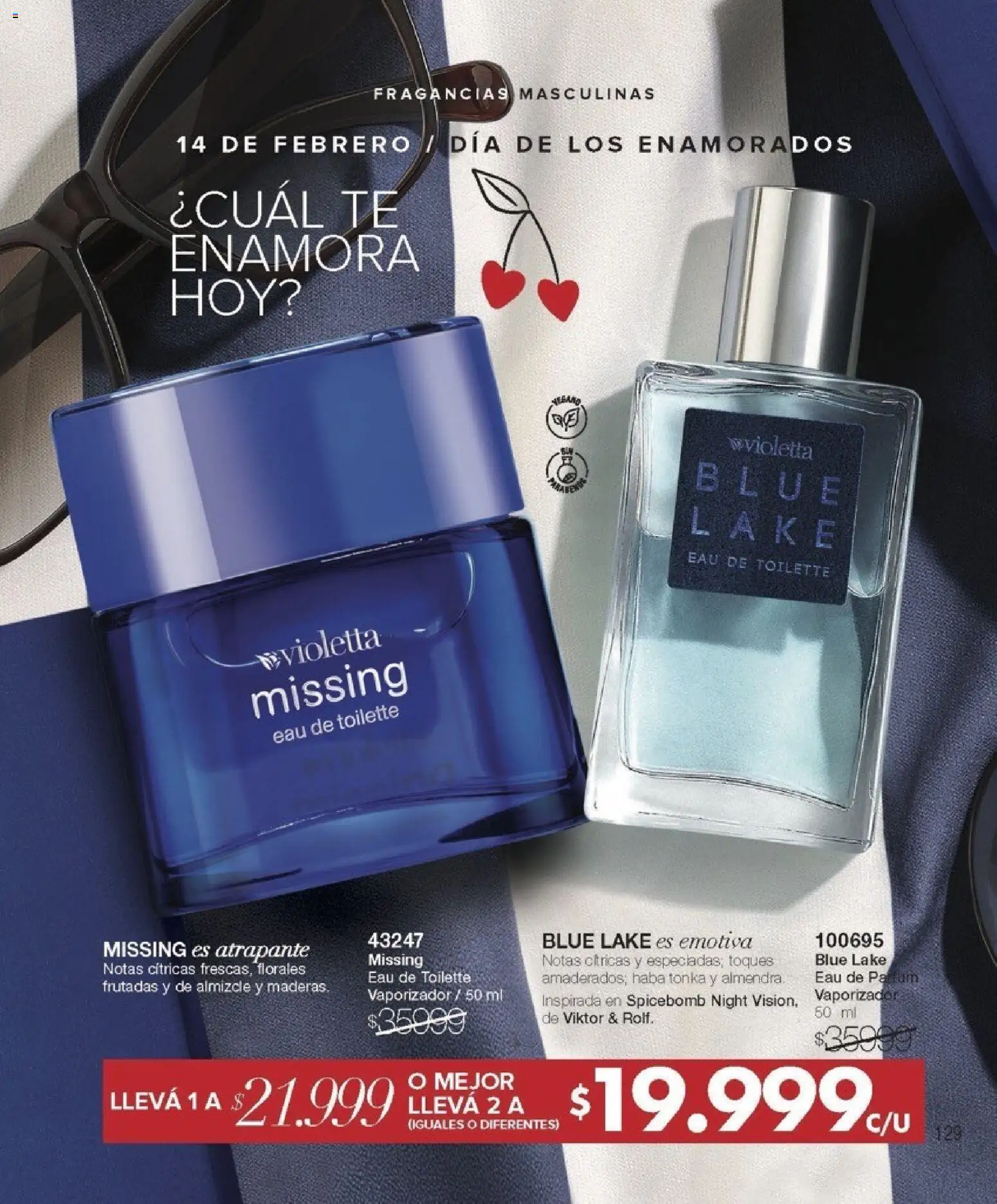 Violetta catálogo │ válido desde el 01.02.2026 | Página: 129 | Productos: Eau de toilette, Té