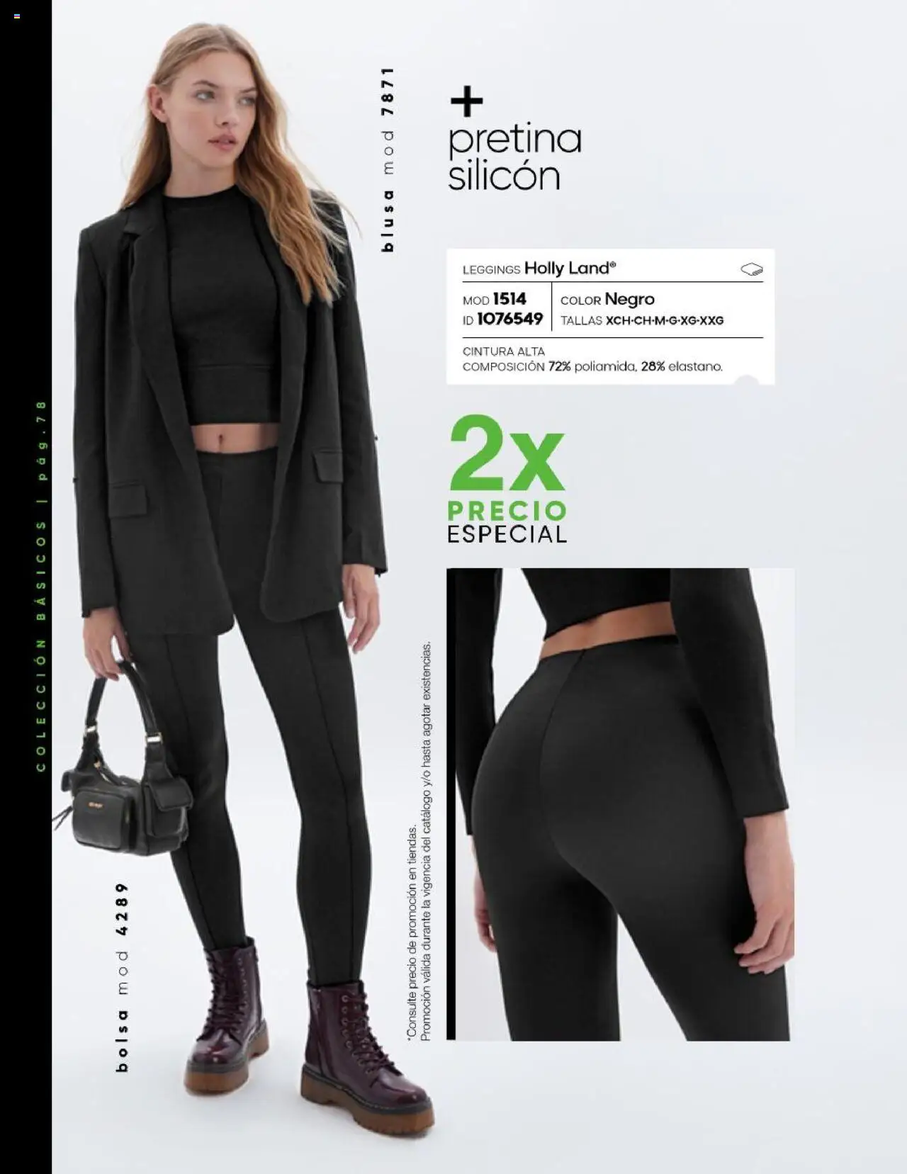 Nuevas ofertas de Price Shoes válidas en toda la República Mexicana desde el 17.07.2025. ¡Encuentra las mejores ofertas en Price Shoes - Catálogo Básicos otoño / invierno 2025! | Página: 80 | Productos: Blusa, Leggings, Bolsa
