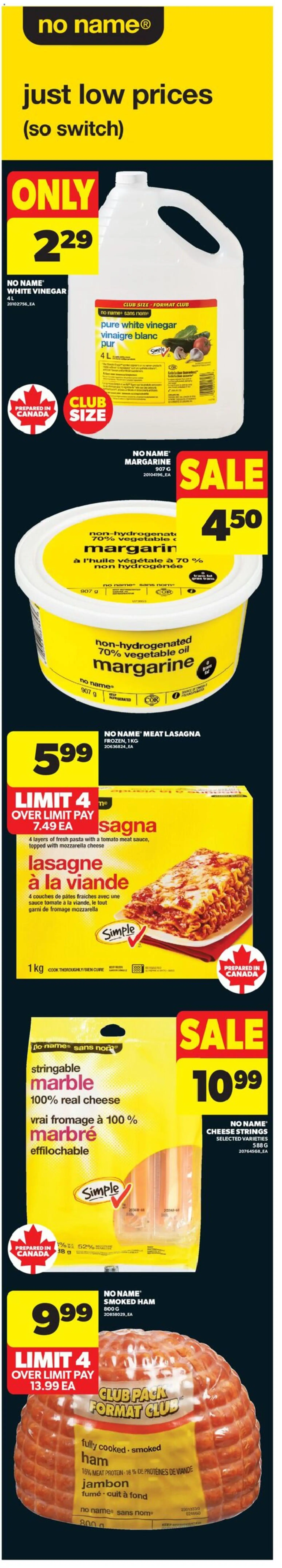Real Canadian Superstore flyer valid from 15.01.2026 | Page: 2 | Products: Pasta, Cheese, Oil, Ham