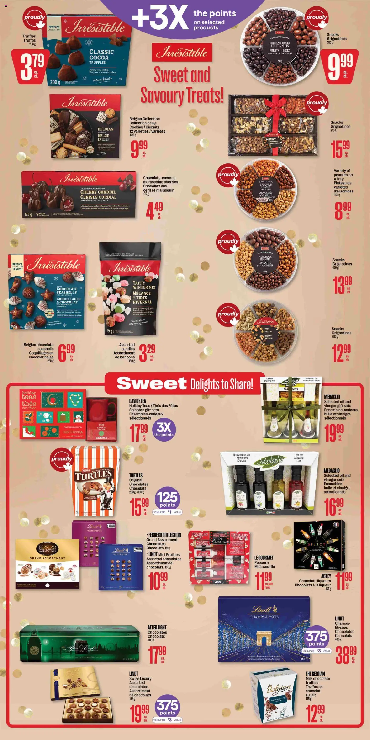 Jean Coutu flyer valid from 27.11.2025 | Page: 6 | Products: Candies, Nuts, Milk, Oil