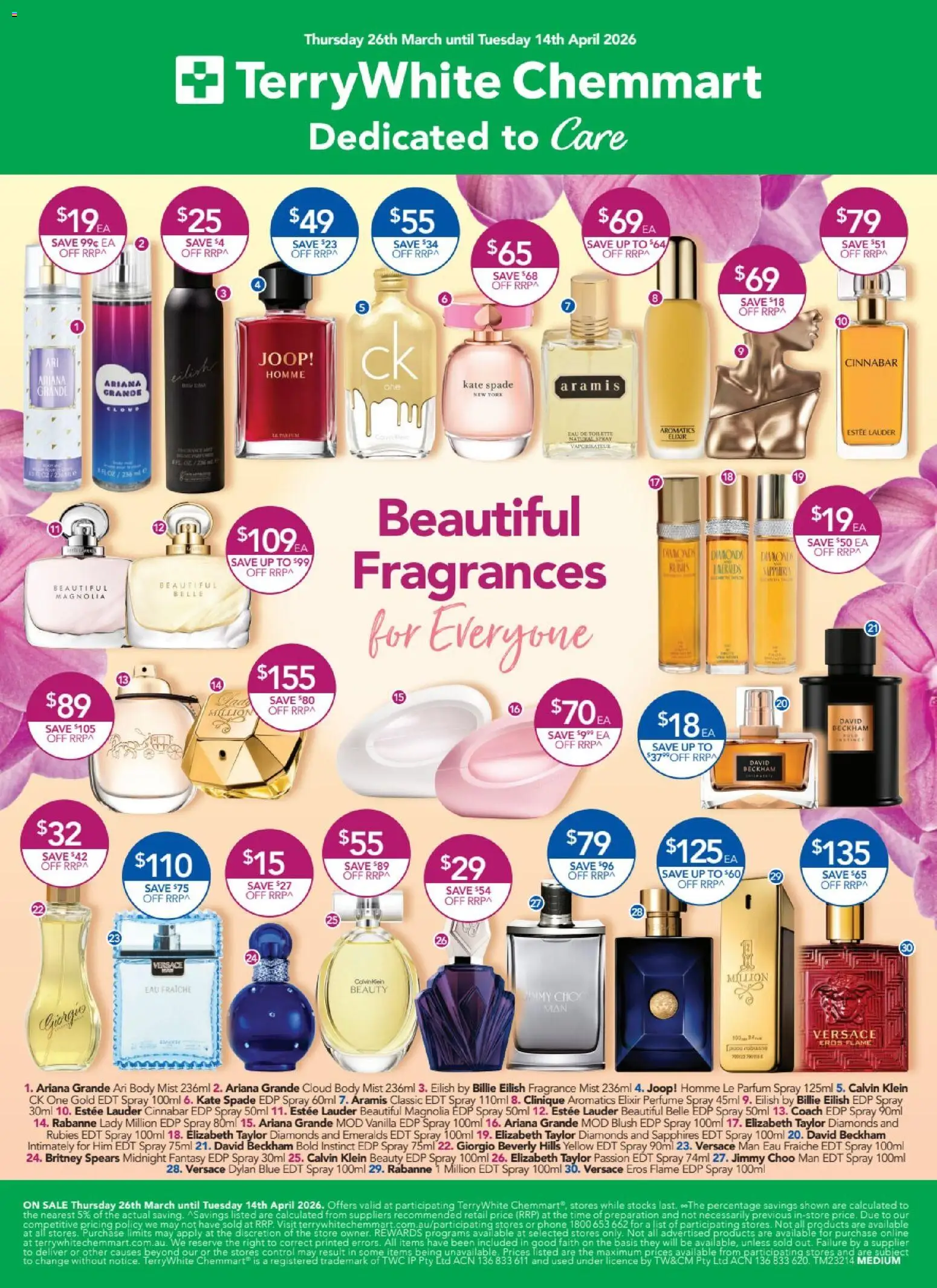 Terry White catalogue - valid from 26.03.2026 | Page: 20 | Products: Perfume, Fragrance, Eau de toilette, Spade