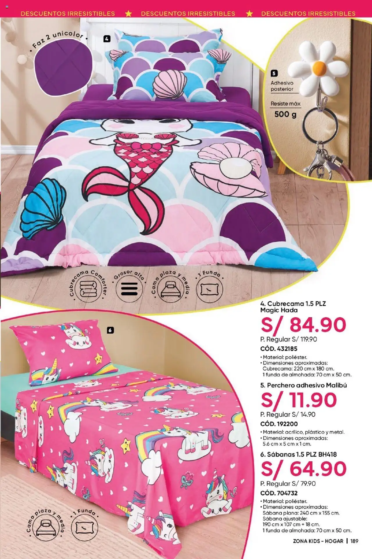 Catálogo Azzorti válido desde 17.06.2025 | Página: 191 | Productos: Cama, Almohada, Perchero