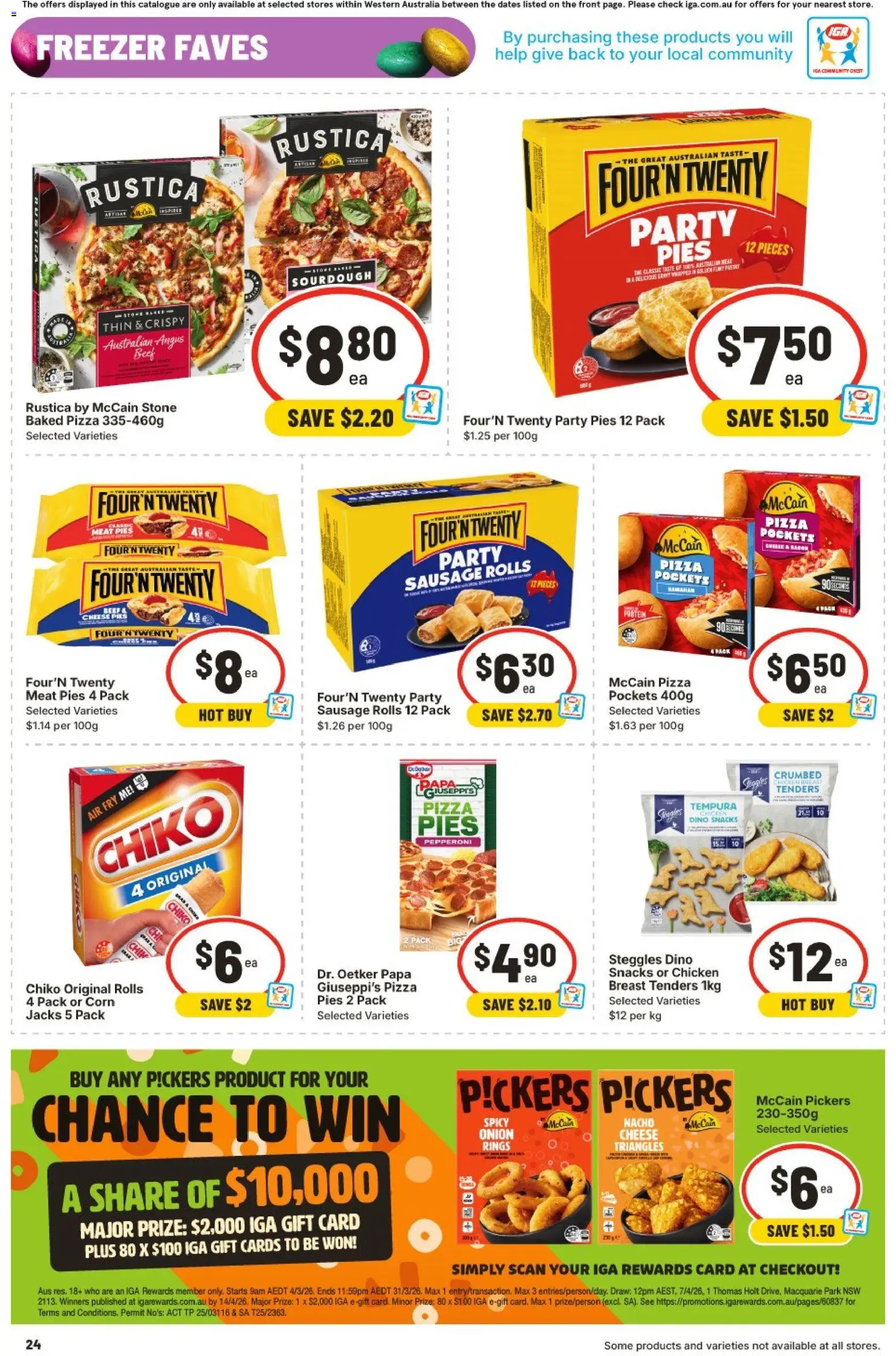 IGA catalogue - valid from 18.03.2026 | Page: 24 | Products: Capsicum, Dairy, Cheese, Fridge