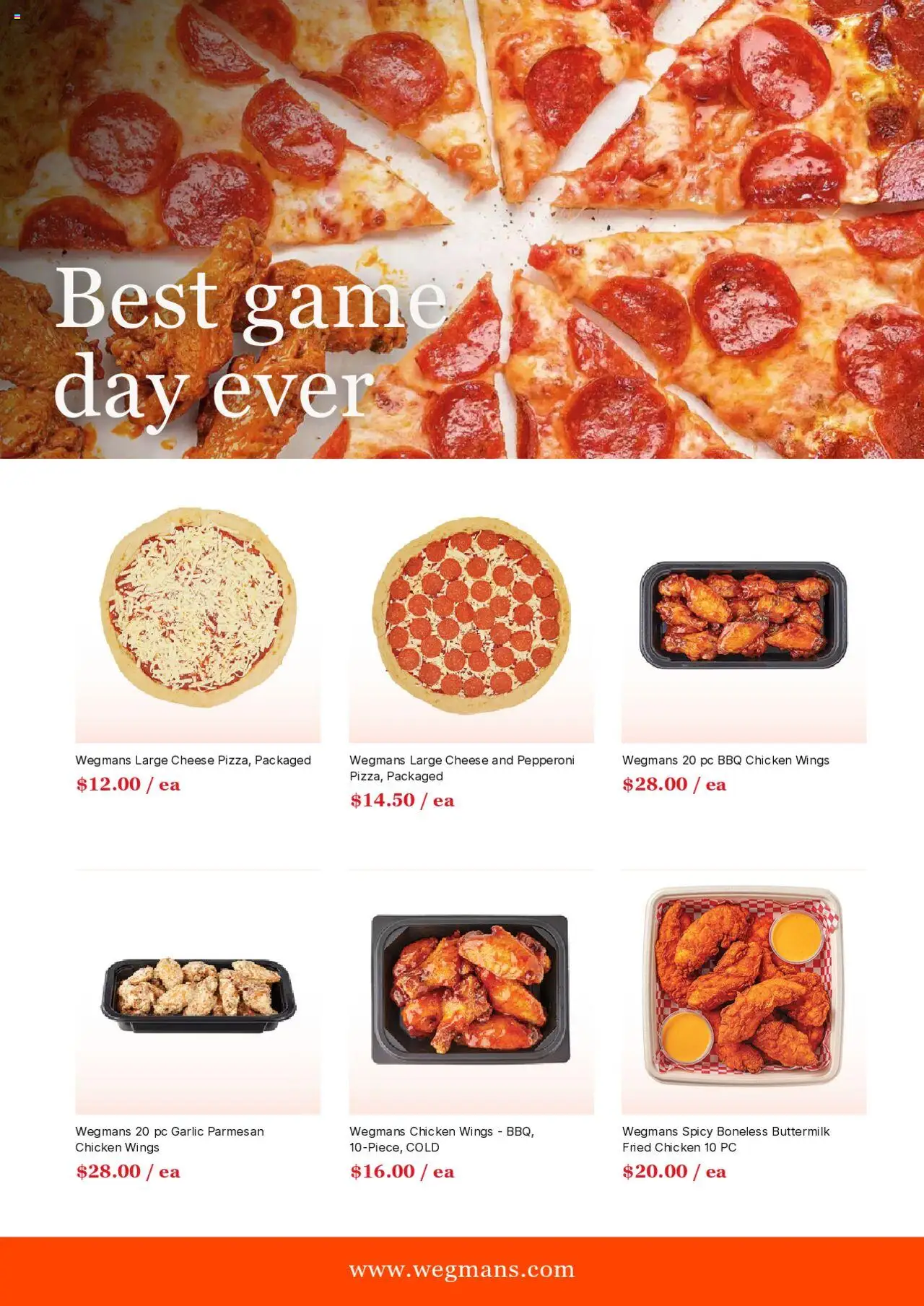 Wegmans Monthly Ad - valid from 01.10.2025 | Page: 5 | Products: Cheese, Garlic, Pc, Game