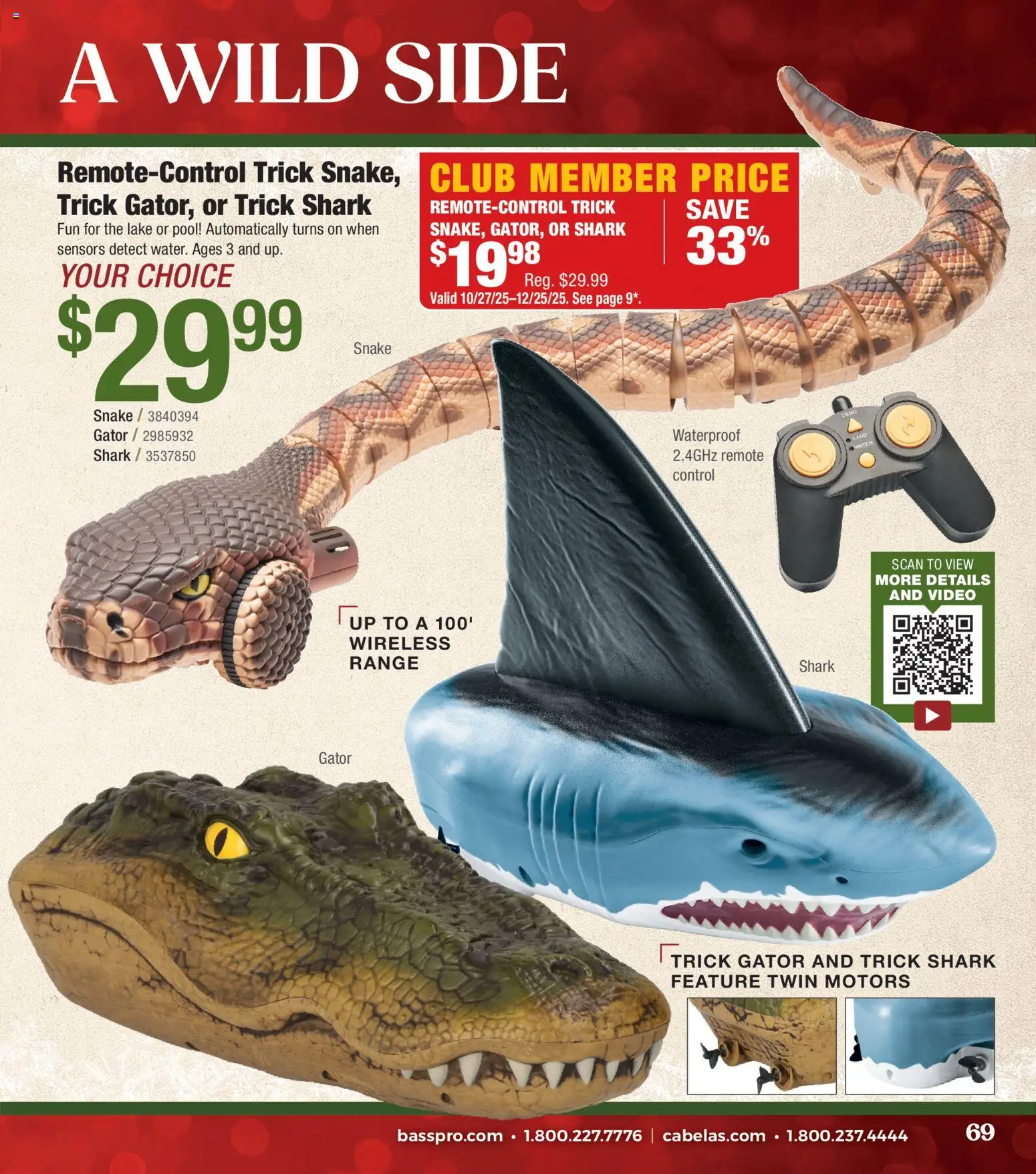 Cabela's Kids' Wishbook 25 - valid from 01.11.2025 | Page: 69 | Products: Video