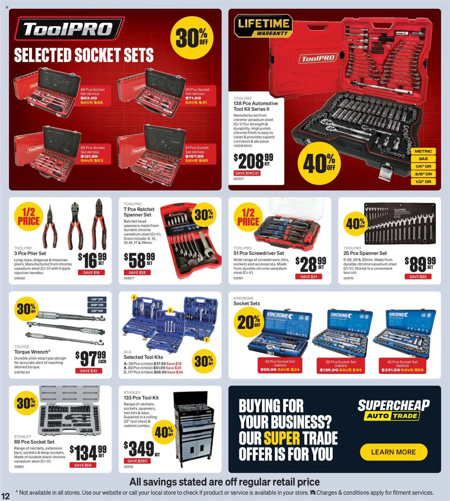 Supercheap Auto catalogue from 03.12.2025 | Page: 12