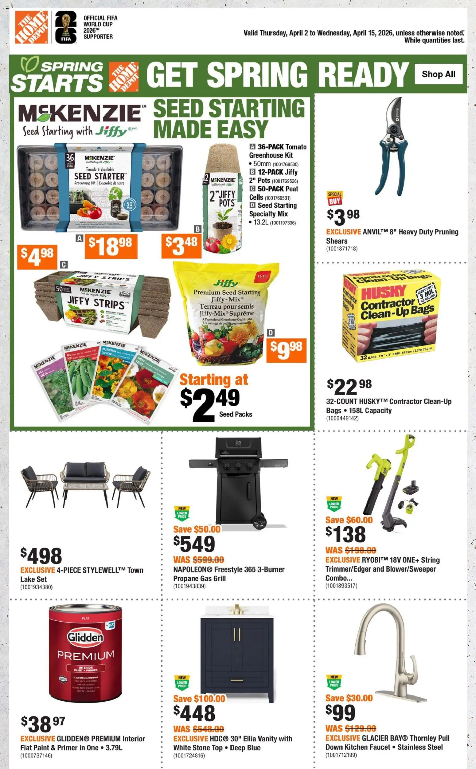 Home Depot flyer valid from 02.04.2026 | Page: 1