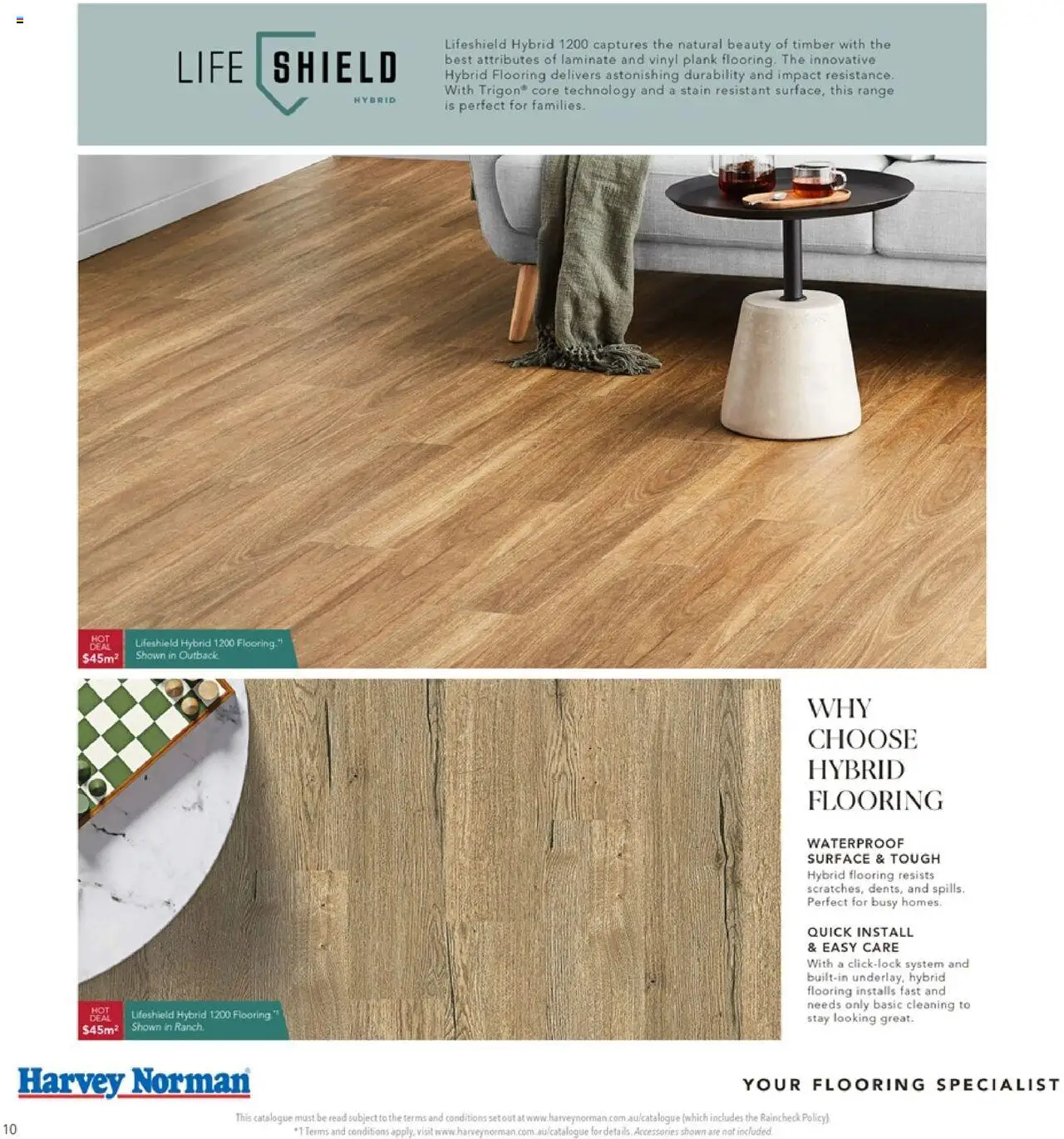 Harvey Norman catalogue - valid from 02.10.2025 | Page: 10 | Products: Flooring, Accessories