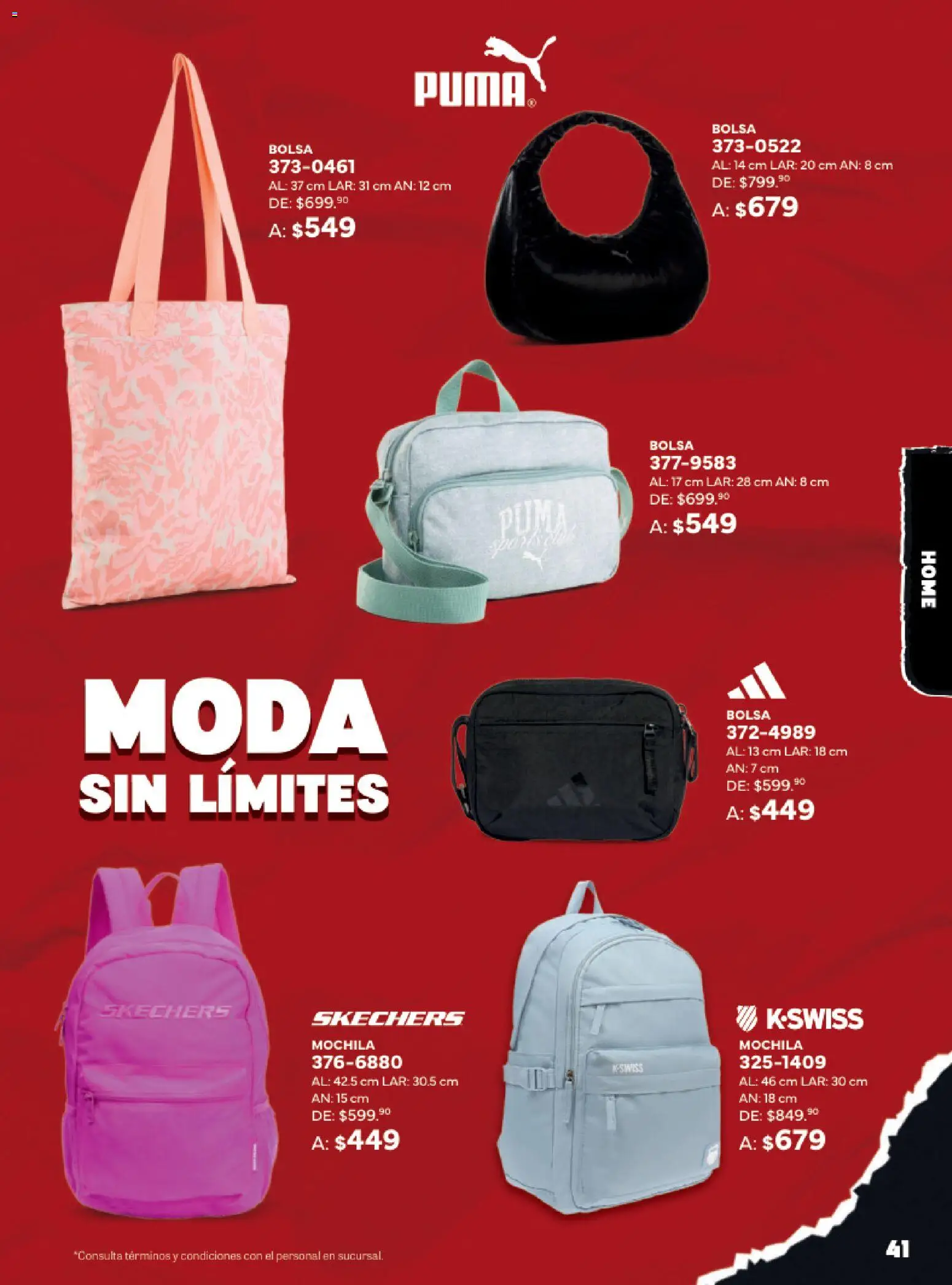 Nuevas ofertas de Andrea válidas en toda la República Mexicana desde el 02.11.2025. ¡Encuentra las mejores ofertas en Andrea Buen Fin ! | Página: 41 | Productos: Bolsa, Mochila