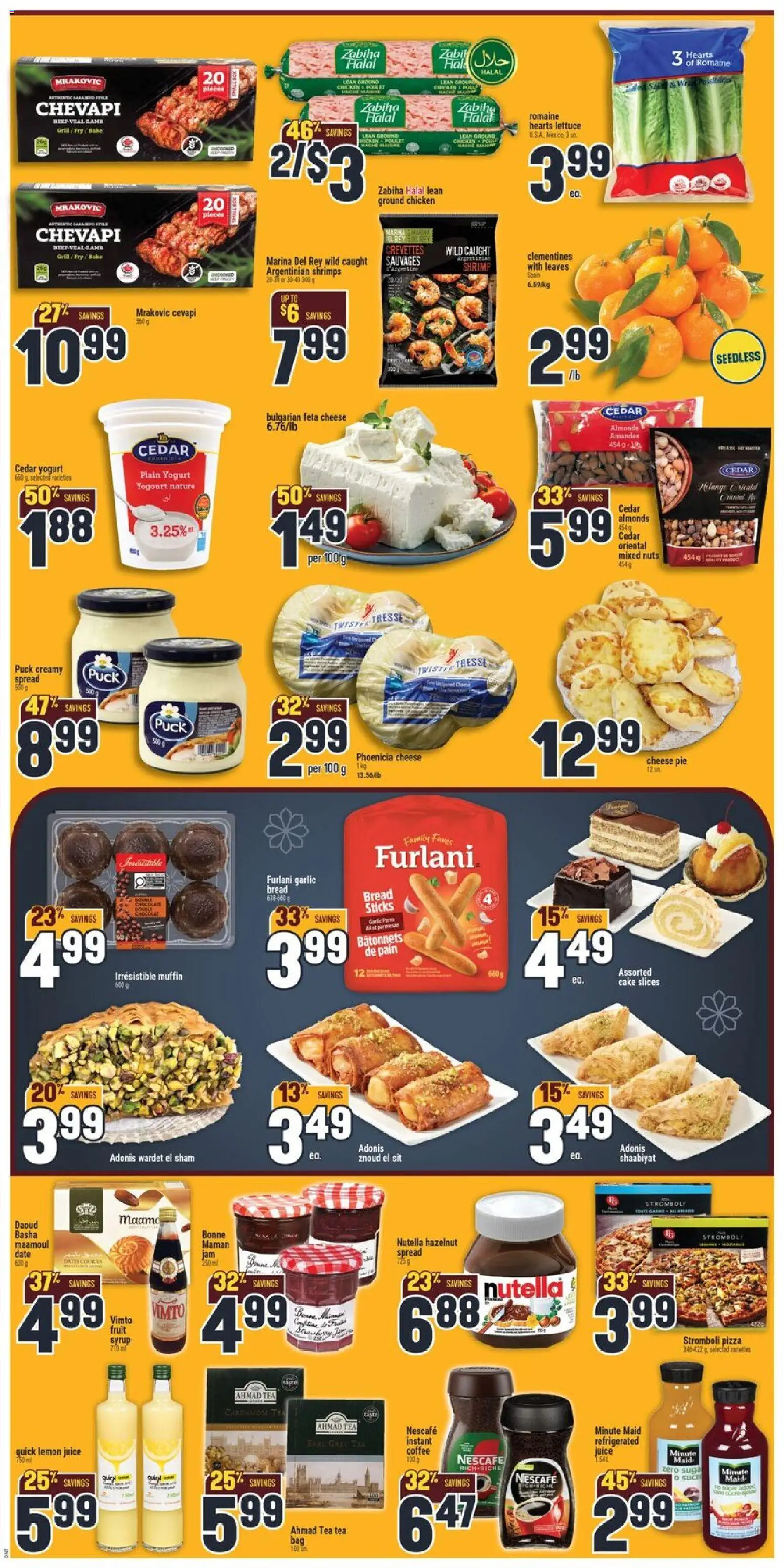 Adonis flyer valid from 05.02.2026 | Page: 2 | Products: Grill, Yogurt, Pizza, Chicken