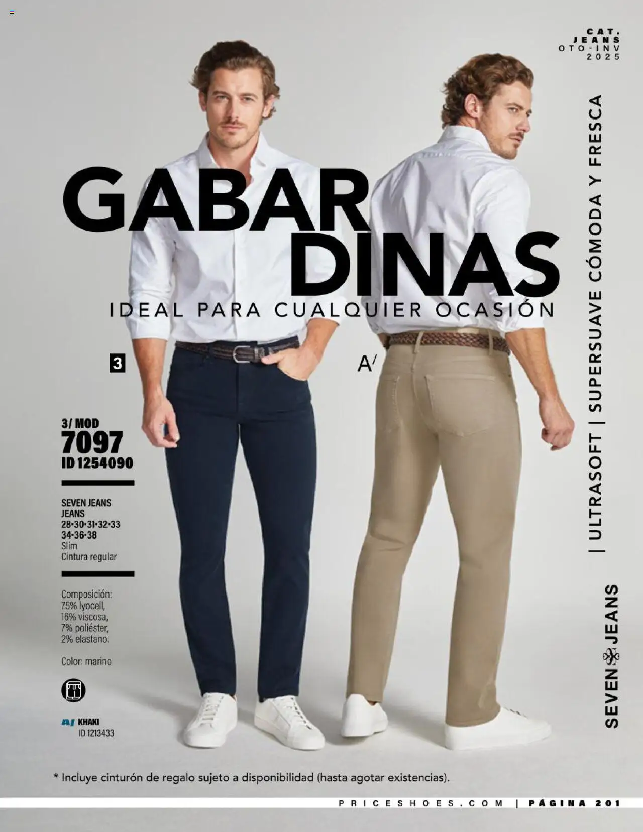 Nuevas ofertas de Price Shoes válidas en toda la República Mexicana desde el 05.08.2025. ¡Encuentra las mejores ofertas en Price Shoes - Catálogo Jeans ! | Página: 201 | Productos: Cinturón