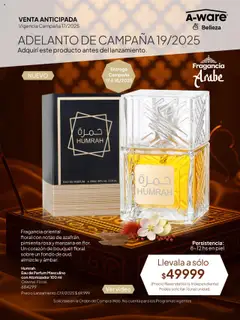 Vista previa Tupperware - Venta Anticipada - Fragancia Humrah válido desde el 17.10.2025
