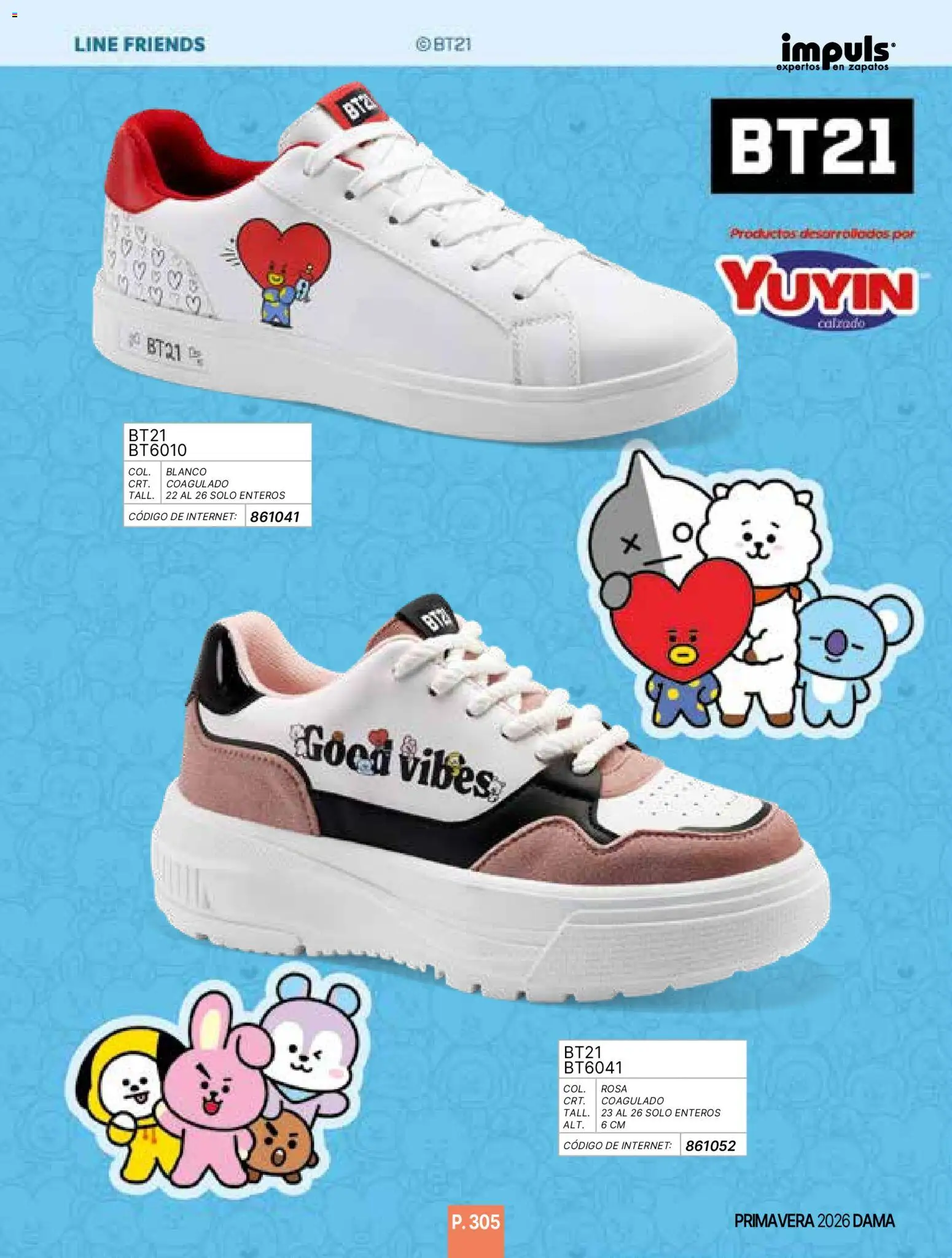 Nuevas ofertas de Impuls válidas en toda la República Mexicana desde el 01.01.2026. ¡Encuentra las mejores ofertas en Impuls catálogo Primavera! | Página: 307 | Productos: Zapatos