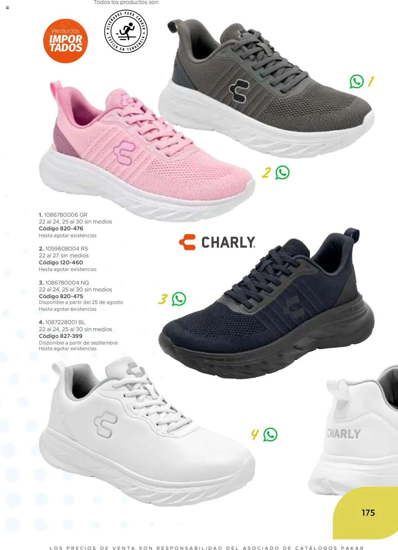 Nuevas ofertas de SC Pakar válidas en toda la República Mexicana desde el 24.07.2025. ¡Encuentra las mejores ofertas en SC Pakar - Catálogo Casual otoño / invierno! | Página: 175