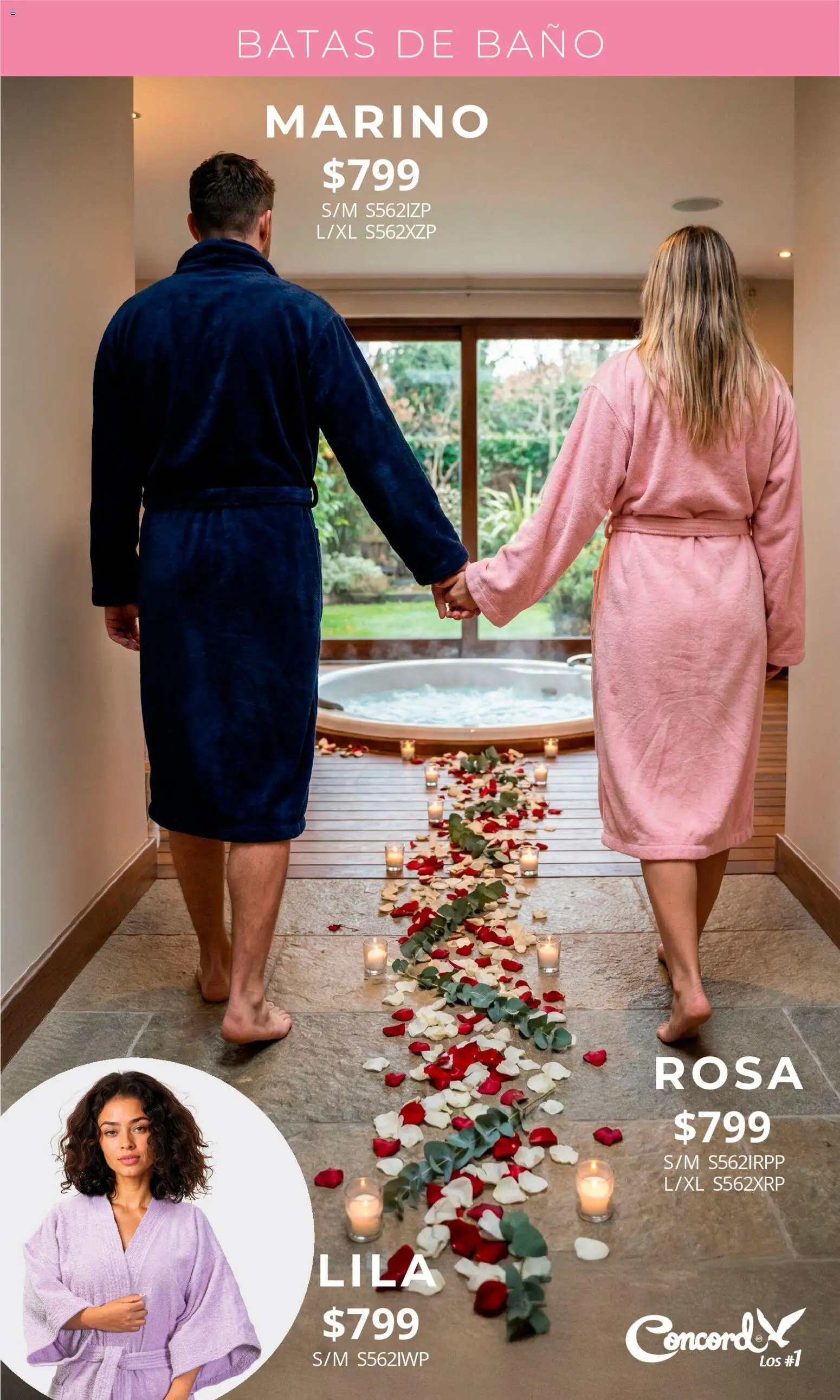 Nuevas ofertas de Colchas Concord válidas en toda la República Mexicana desde el 01.02.2026. ¡Encuentra las mejores ofertas en Colchas Concord catálogo San Valentín! | Página: 34