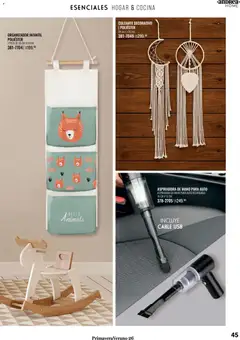Vista previa de Andrea catálogo Tu hogar esta primavera, nuevo folleto de la tienda, válido en México a partir del 25.01.2026 | Página: 45 | Productos: Usb, Cable USB, Organizador, Aspiradora
