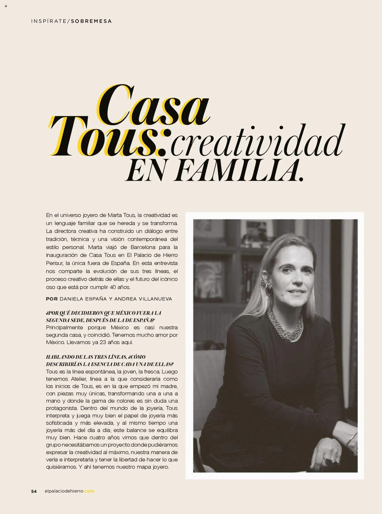 Nuevas ofertas de Palacio De Hierro válidas en toda la República Mexicana desde el 26.12.2025. ¡Encuentra las mejores ofertas en Palacio De Hierro catálogo! | Página: 56