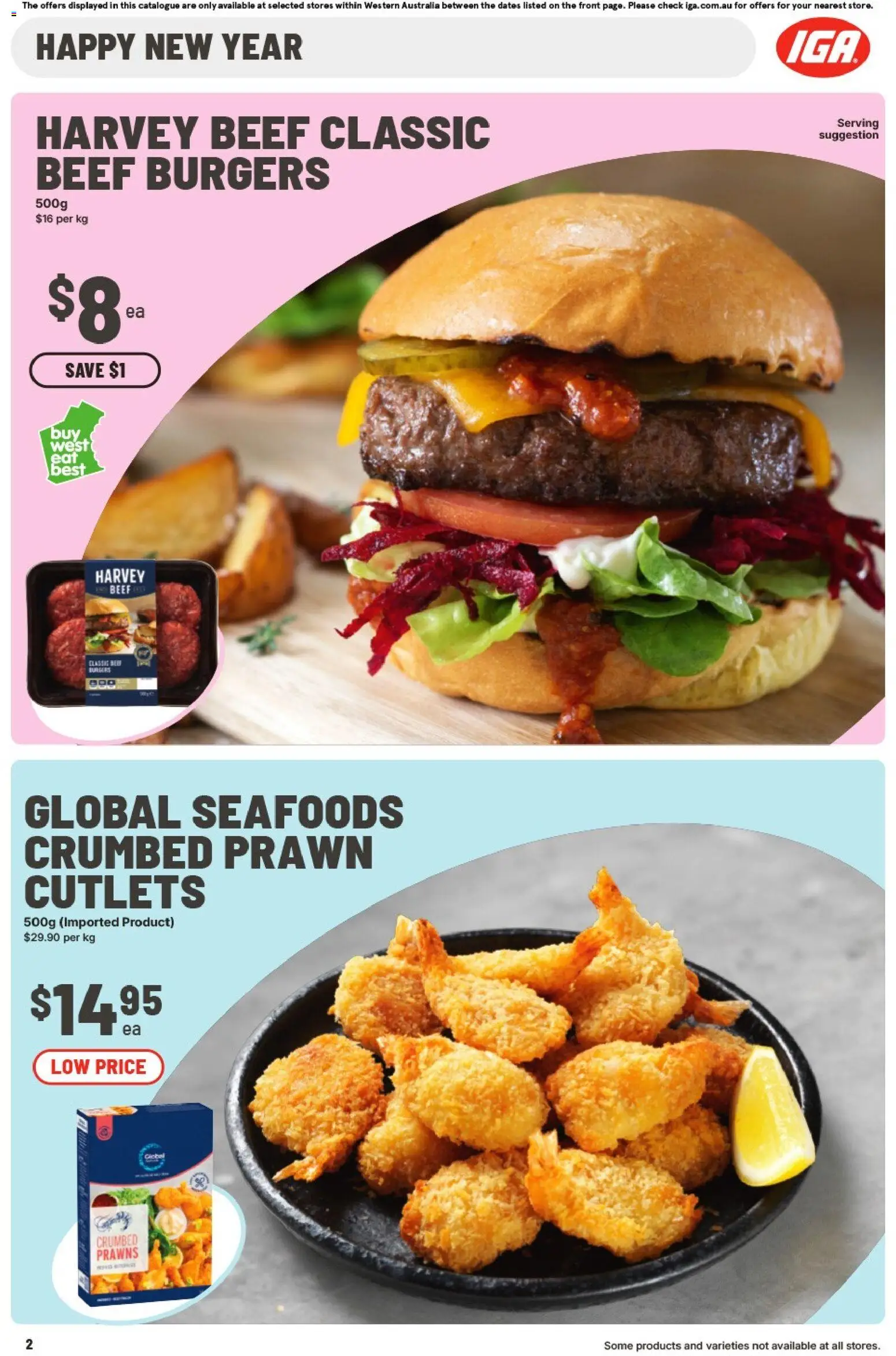 IGA catalogue - valid from 24.12.2025 | Page: 5 | Products: Beef, Prawns